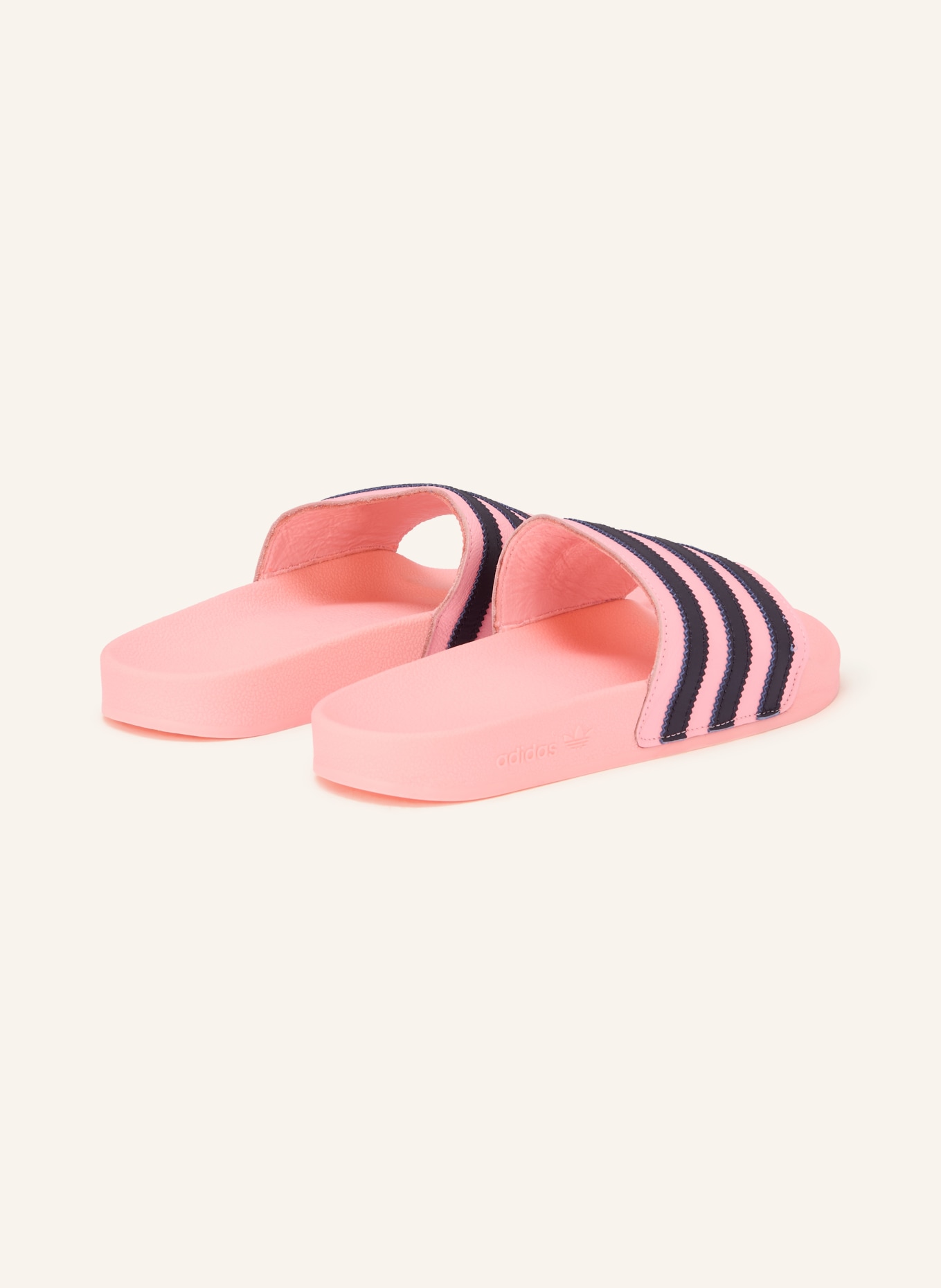adidas Originals Pantofle ADILETTE: RŮŽOVÁ / ČERNÁ