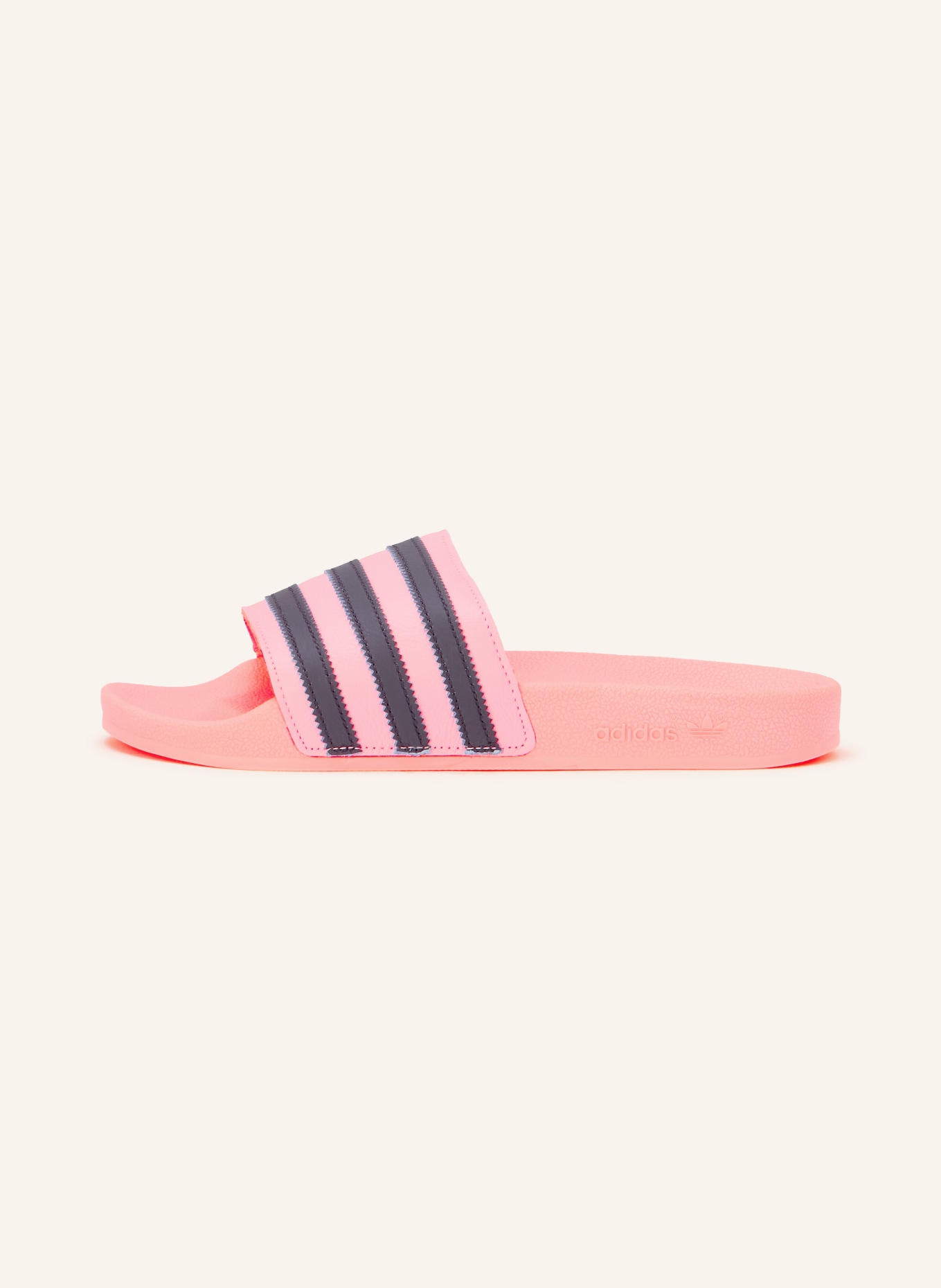 adidas Originals Pantofle ADILETTE: RŮŽOVÁ / ČERNÁ