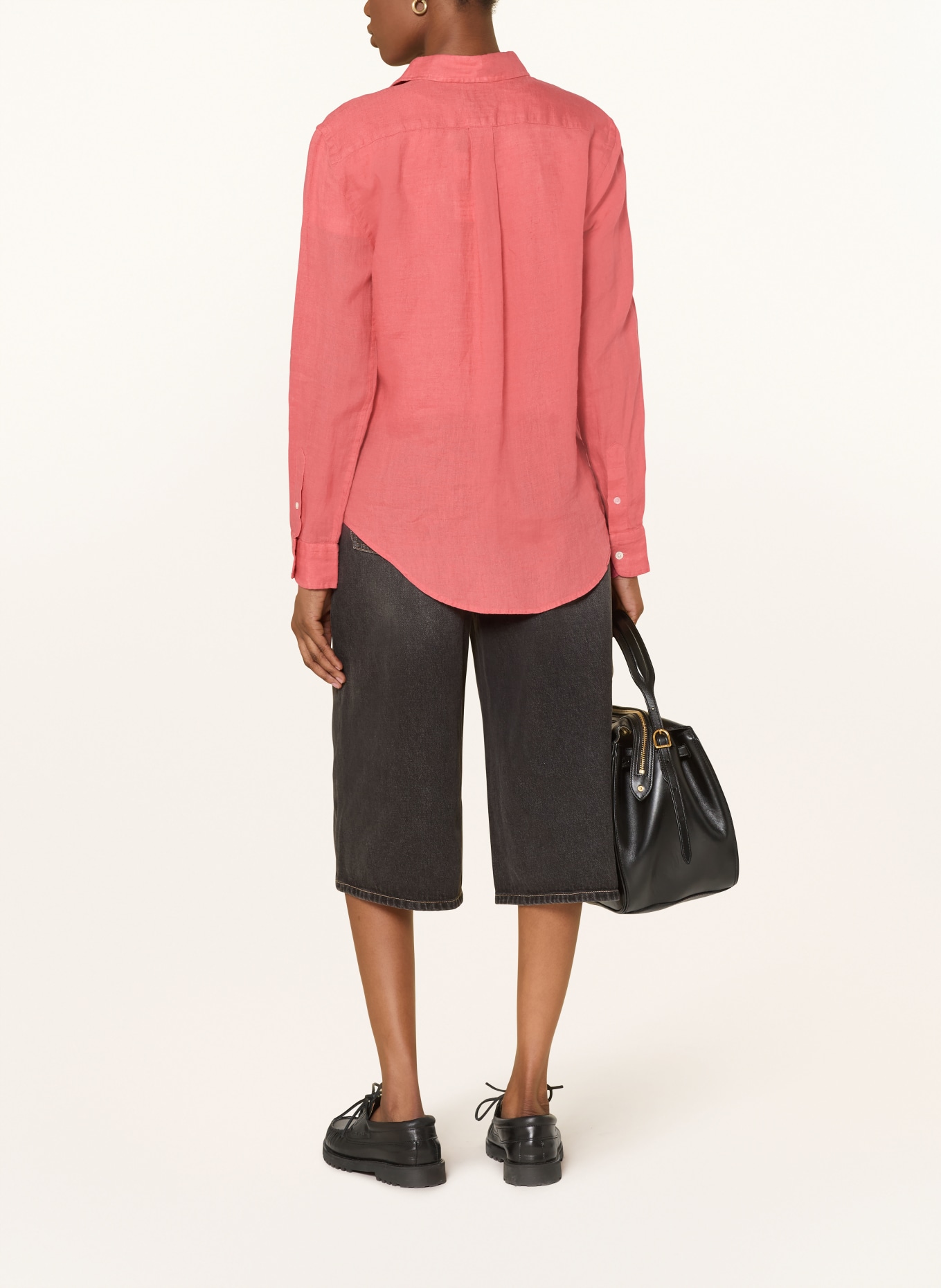 POLO RALPH LAUREN Hemdbluse aus Leinen: HELLROT