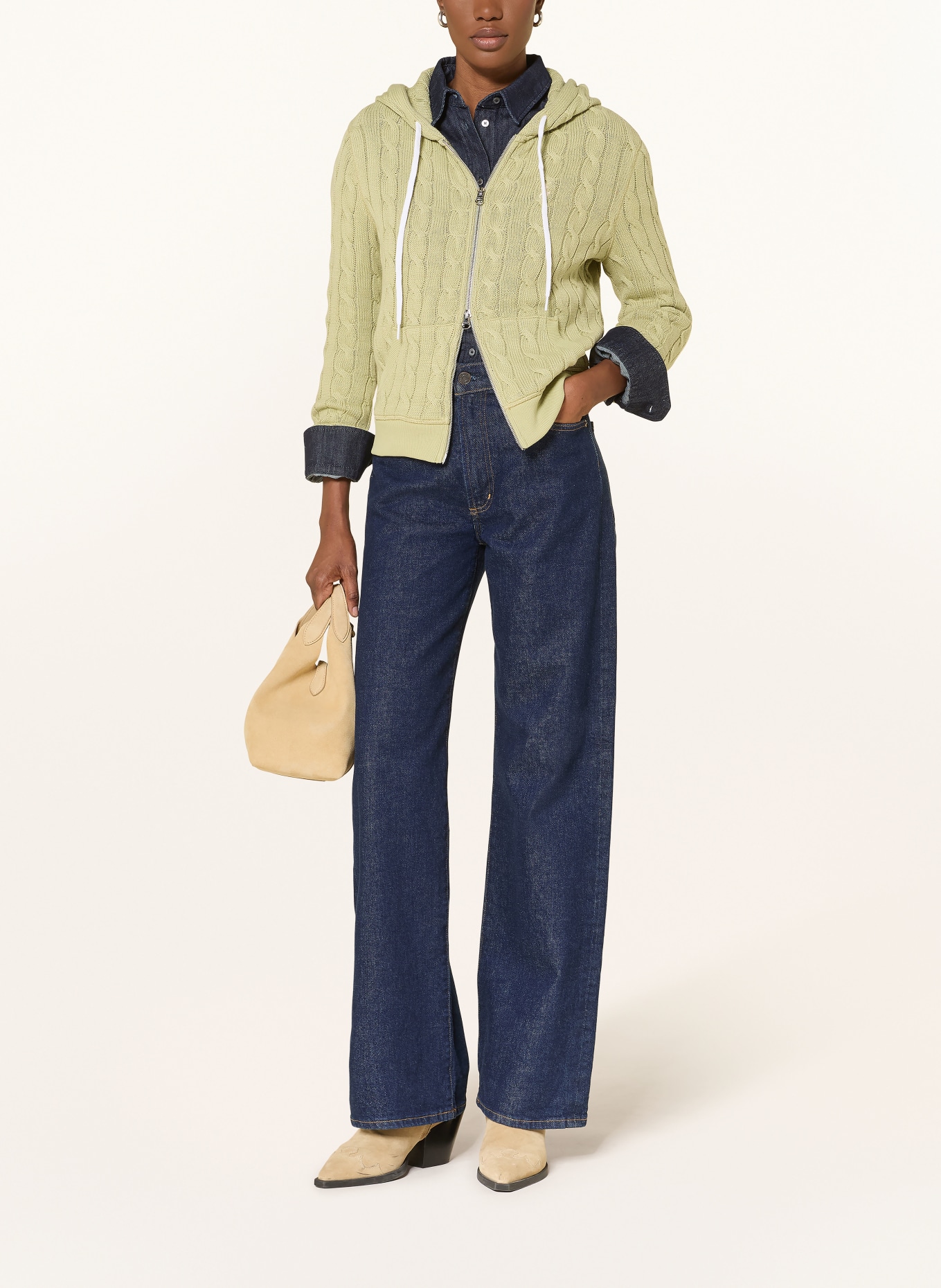 POLO RALPH LAUREN Kardigan: JASNOZIELONY