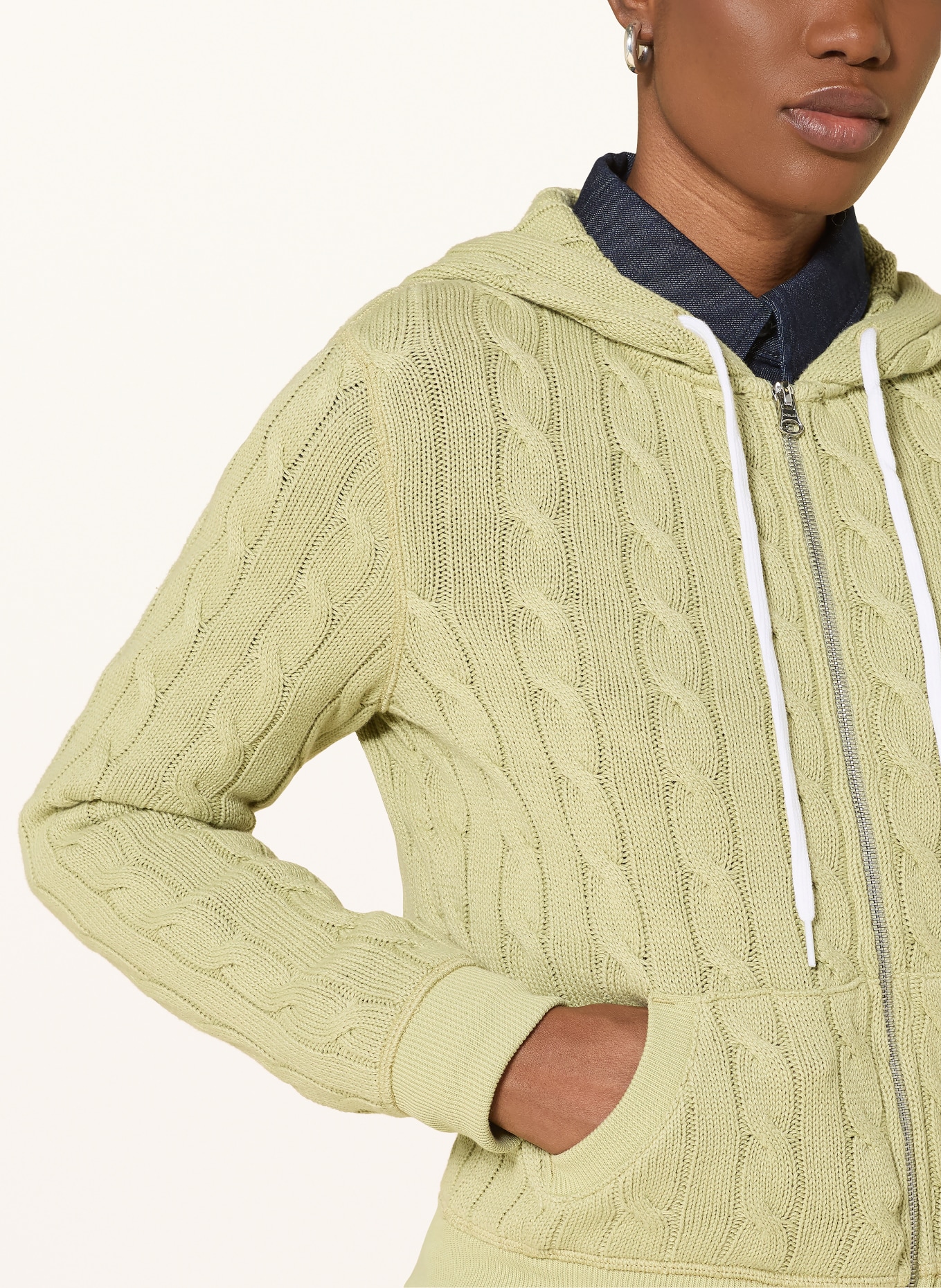 POLO RALPH LAUREN Kardigan: JASNOZIELONY