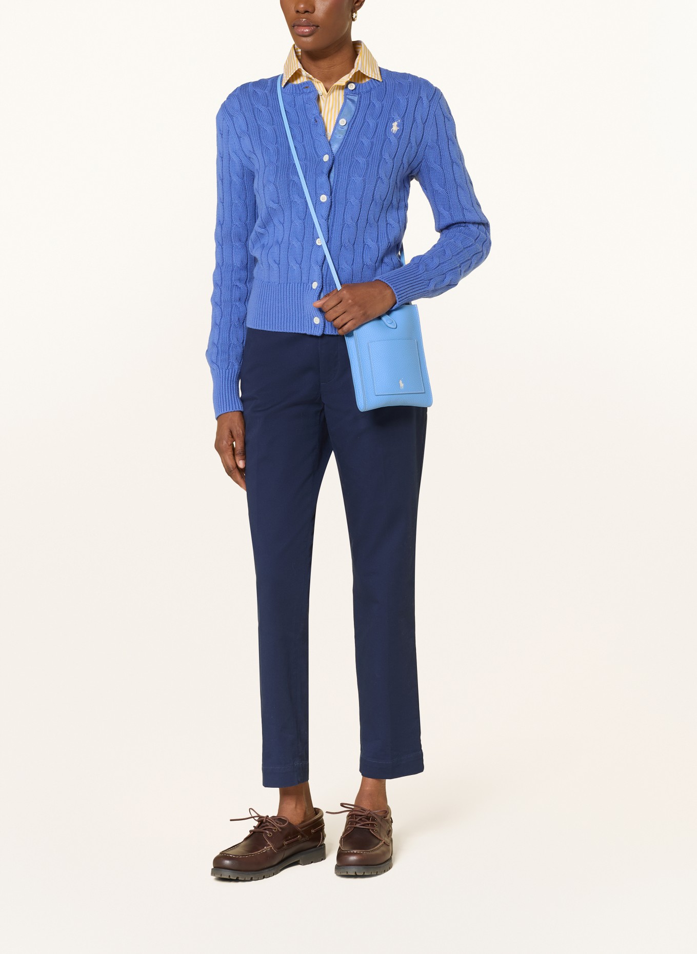 POLO RALPH LAUREN sac à bandoulière: BLEU CLAIR