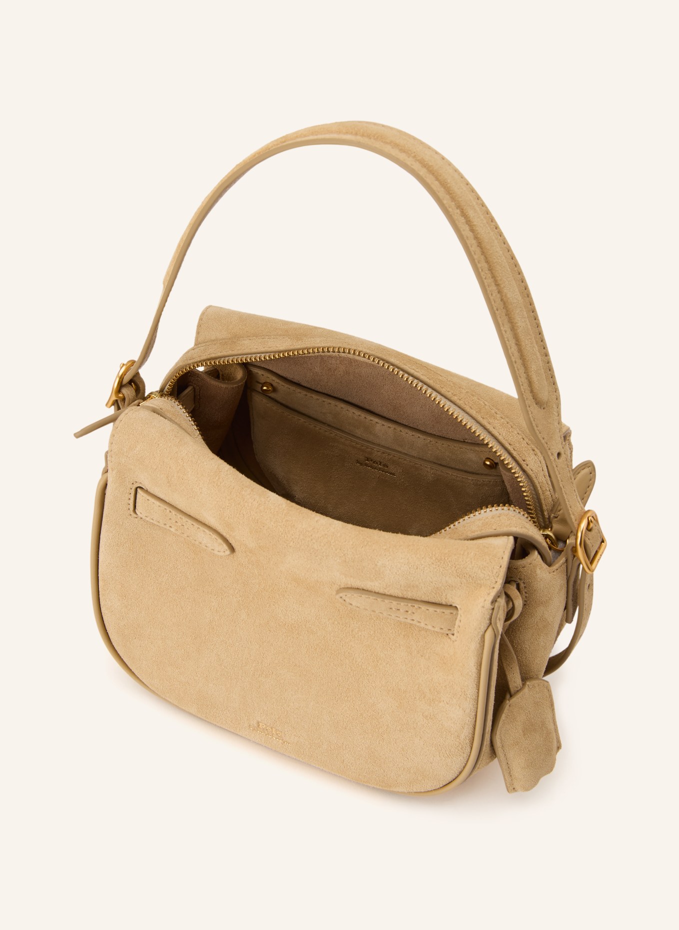 POLO RALPH LAUREN Crossbody bag: LIGHT BROWN