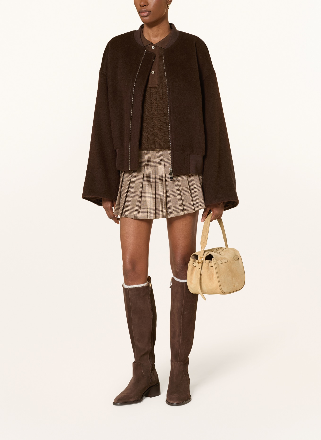 POLO RALPH LAUREN Crossbody bag: LIGHT BROWN