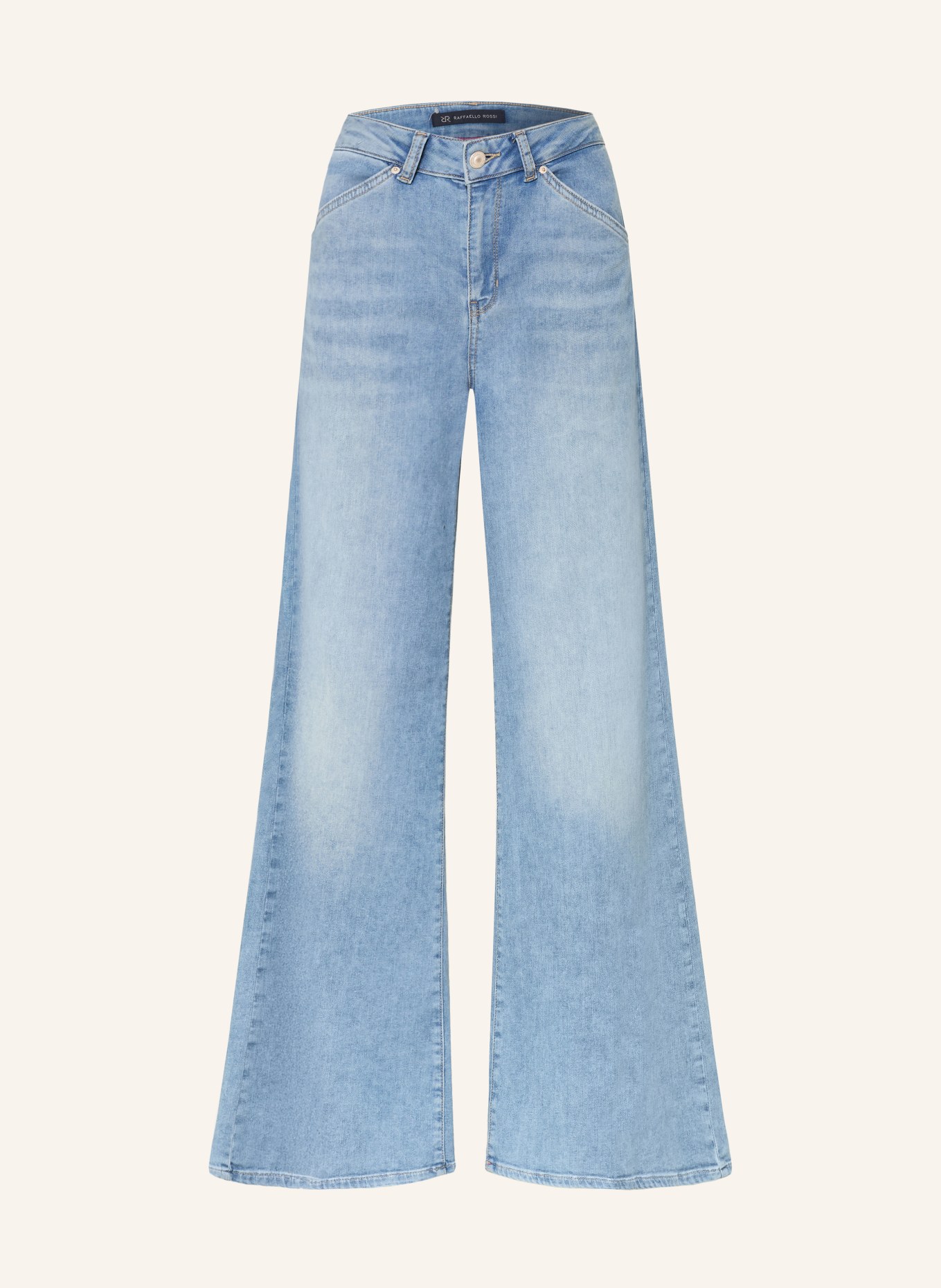 RAFFAELLO ROSSI Wide Leg Jeans SENA: 820 USED BLUE