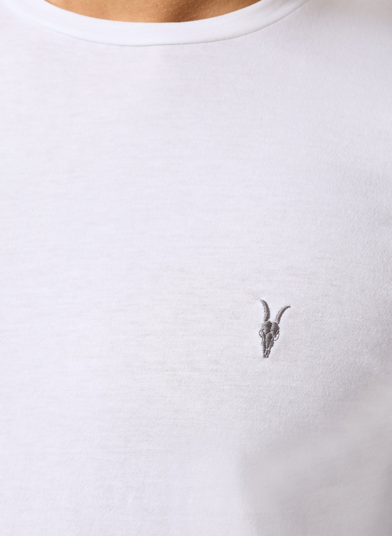 ALLSAINTS 3er-Pack T-Shirts TONIC: WEISS / HELLGRAU / SCHWARZ