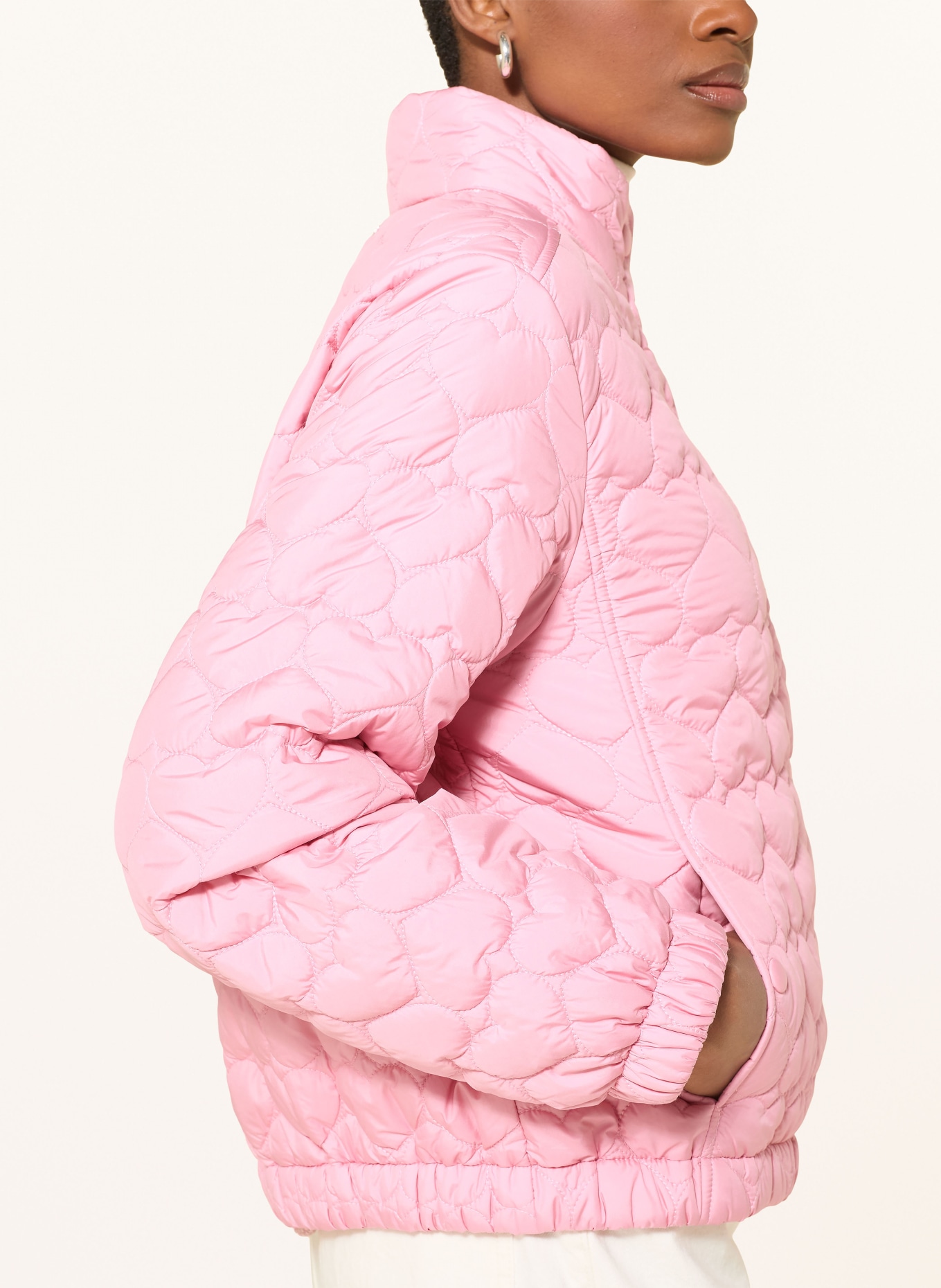 RINO & PELLE Prošívaná bunda ABA: RŮŽOVÁ