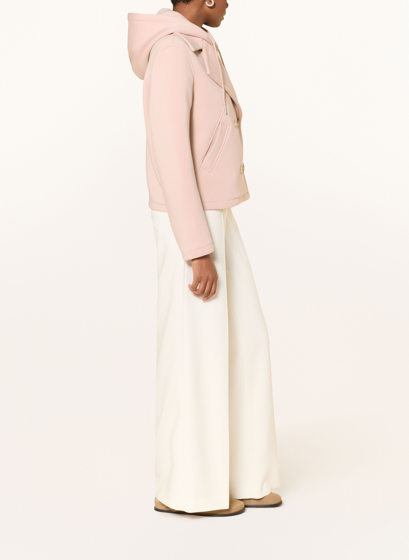 RINO & PELLE Kurtka caban JENNIFER: SZAROBRĄZOWY