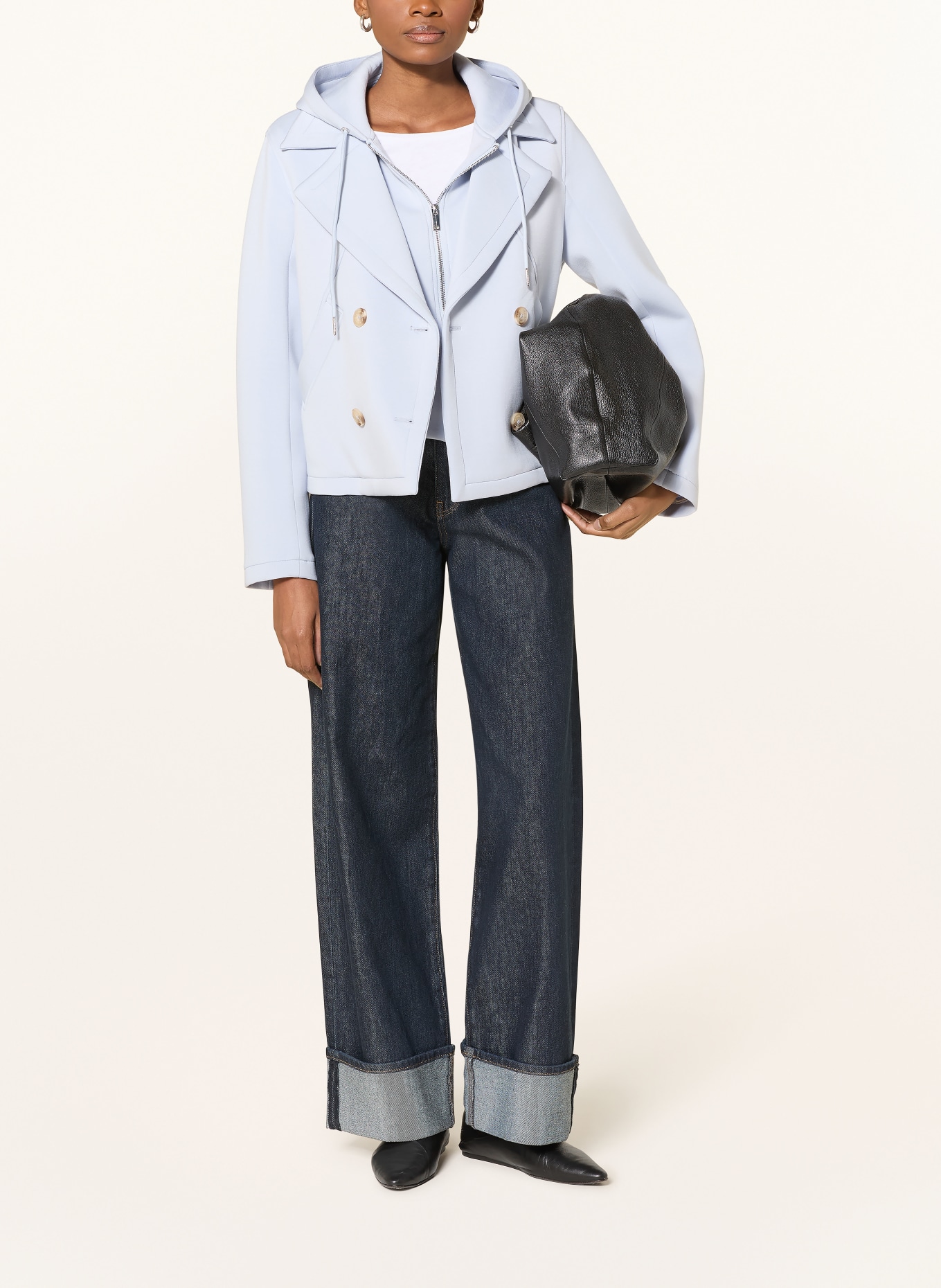 RINO & PELLE Cabanjacke JENNIFER: HELLBLAU