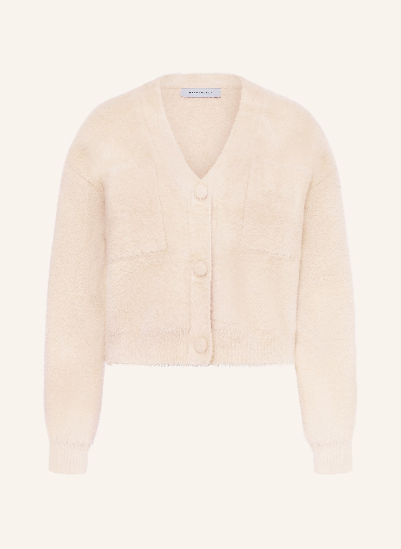 RINO & PELLE cardigan: TAUPE