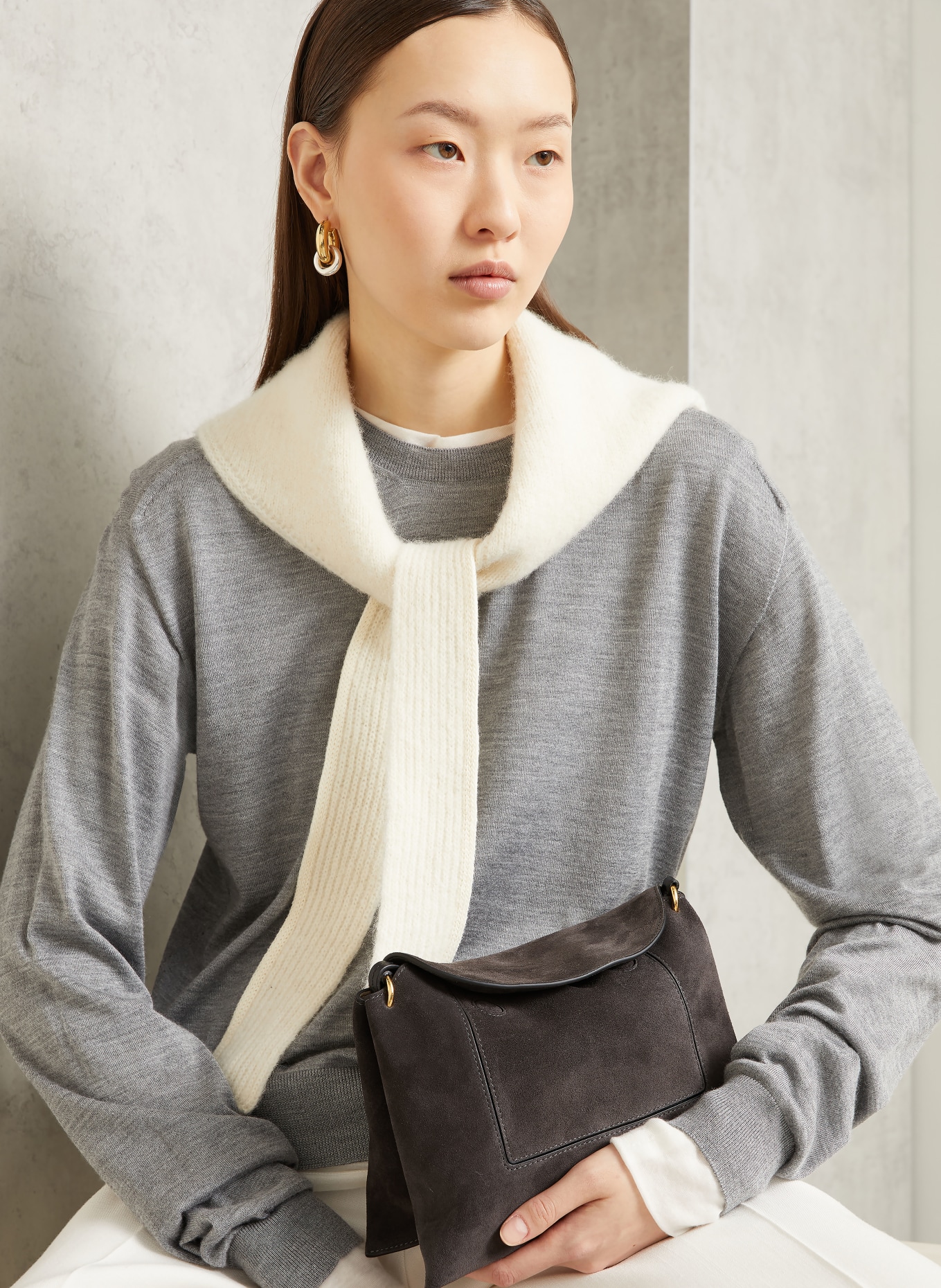 WANDLER Crossbody bag PENELOPE: DARK GRAY