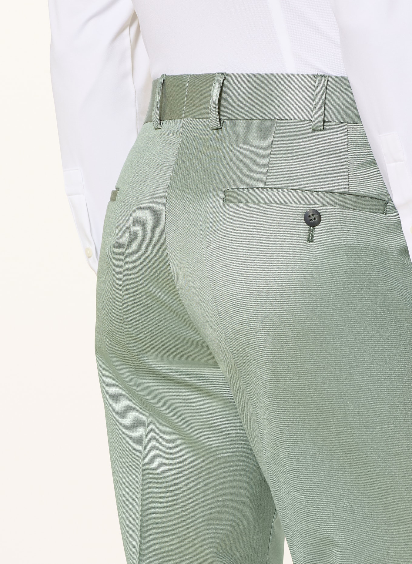 WILVORST Anzughose Slim Fit: 047 Grün