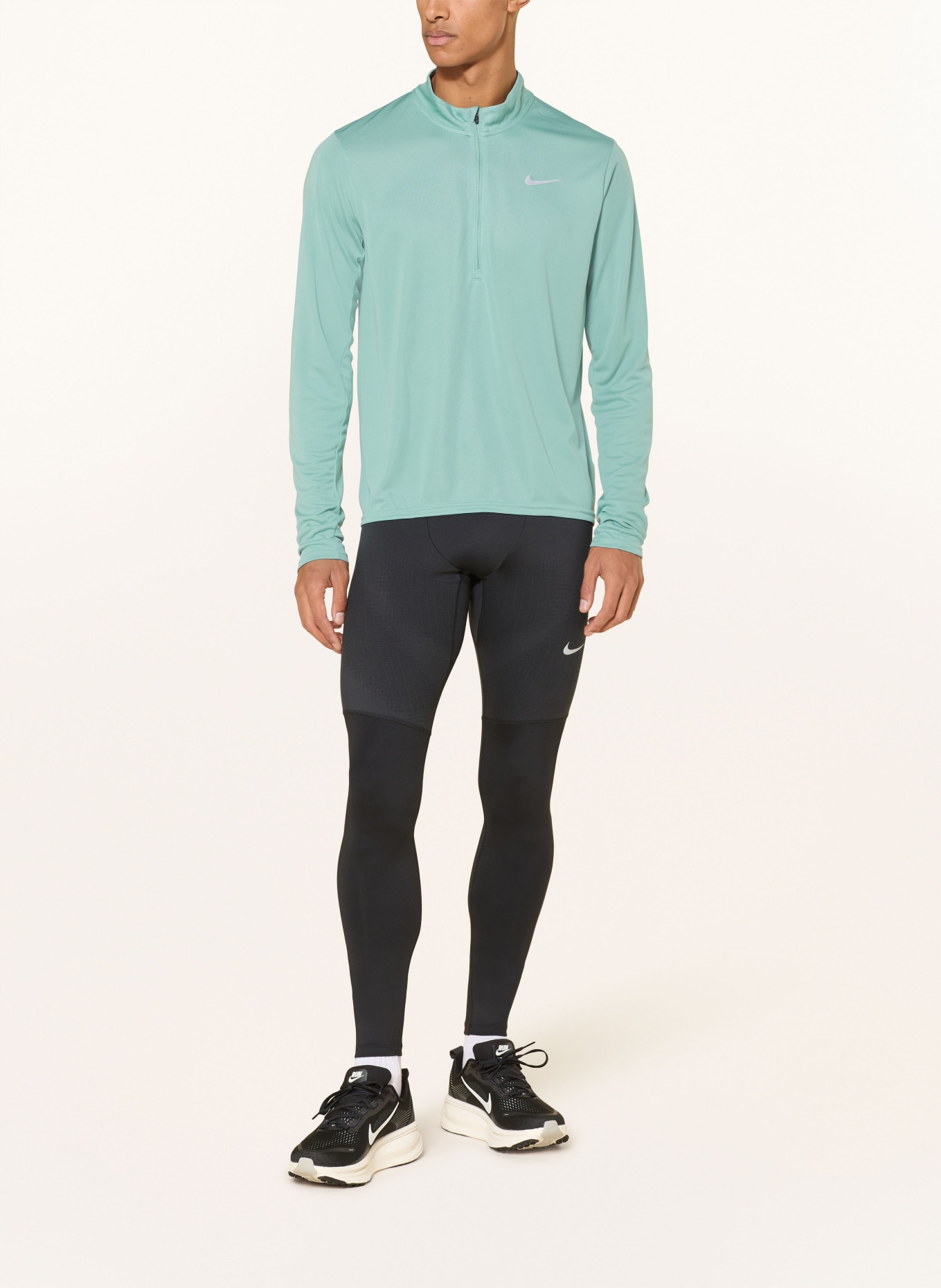 Nike Laufshirt PACER: TÜRKIS