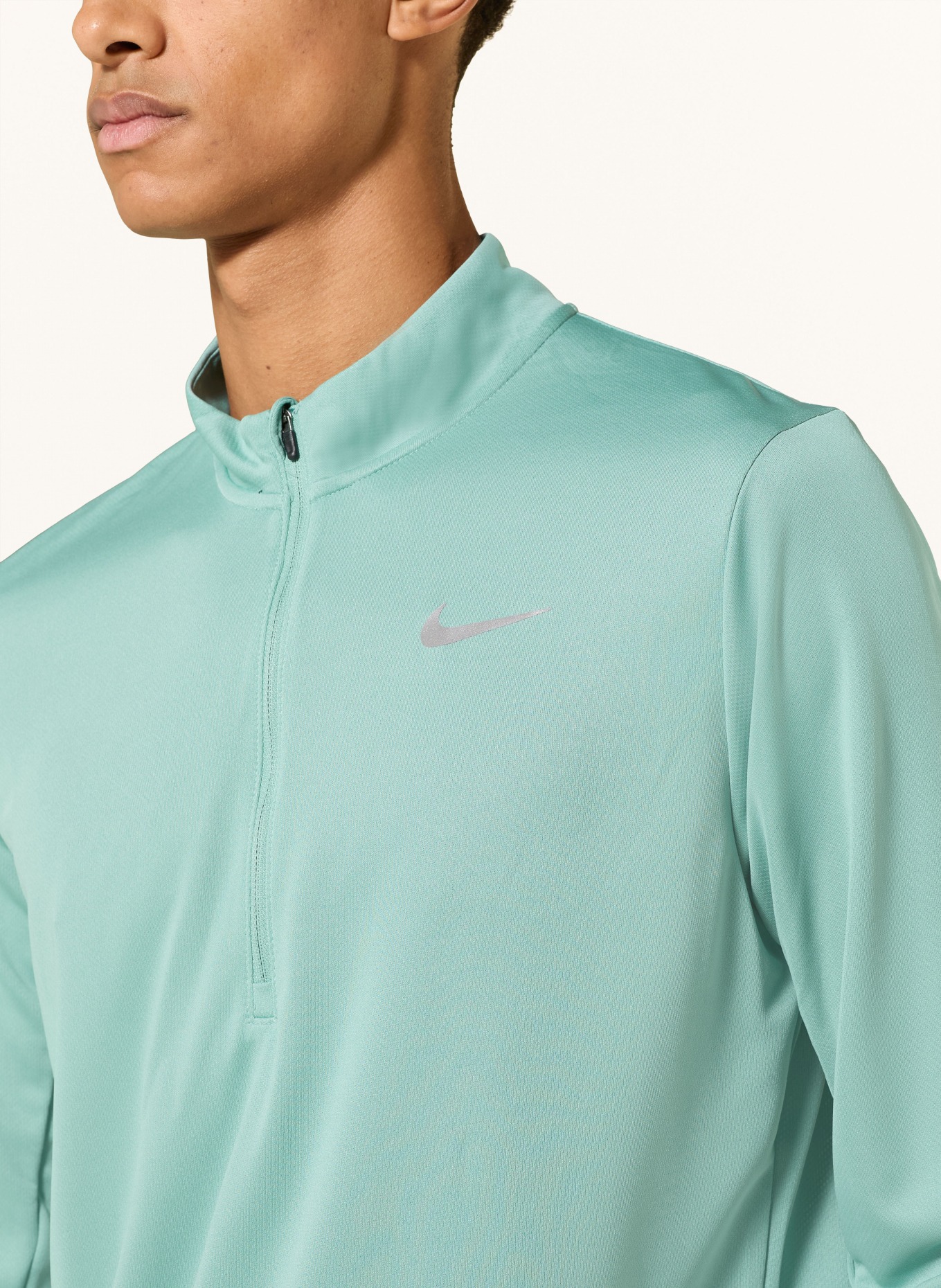 Nike Laufshirt PACER: TÜRKIS