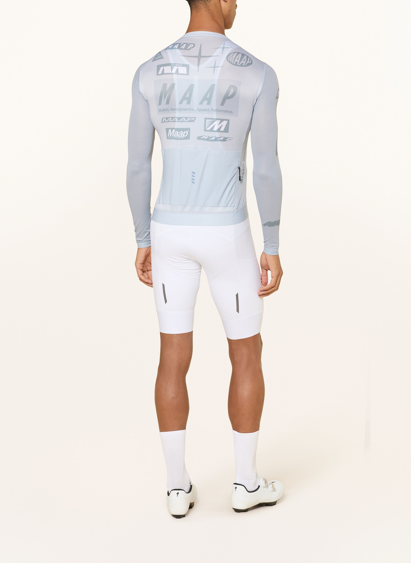 MAAP Radtrikot DROME PRO AIR LS 3.0: BLAUGRAU