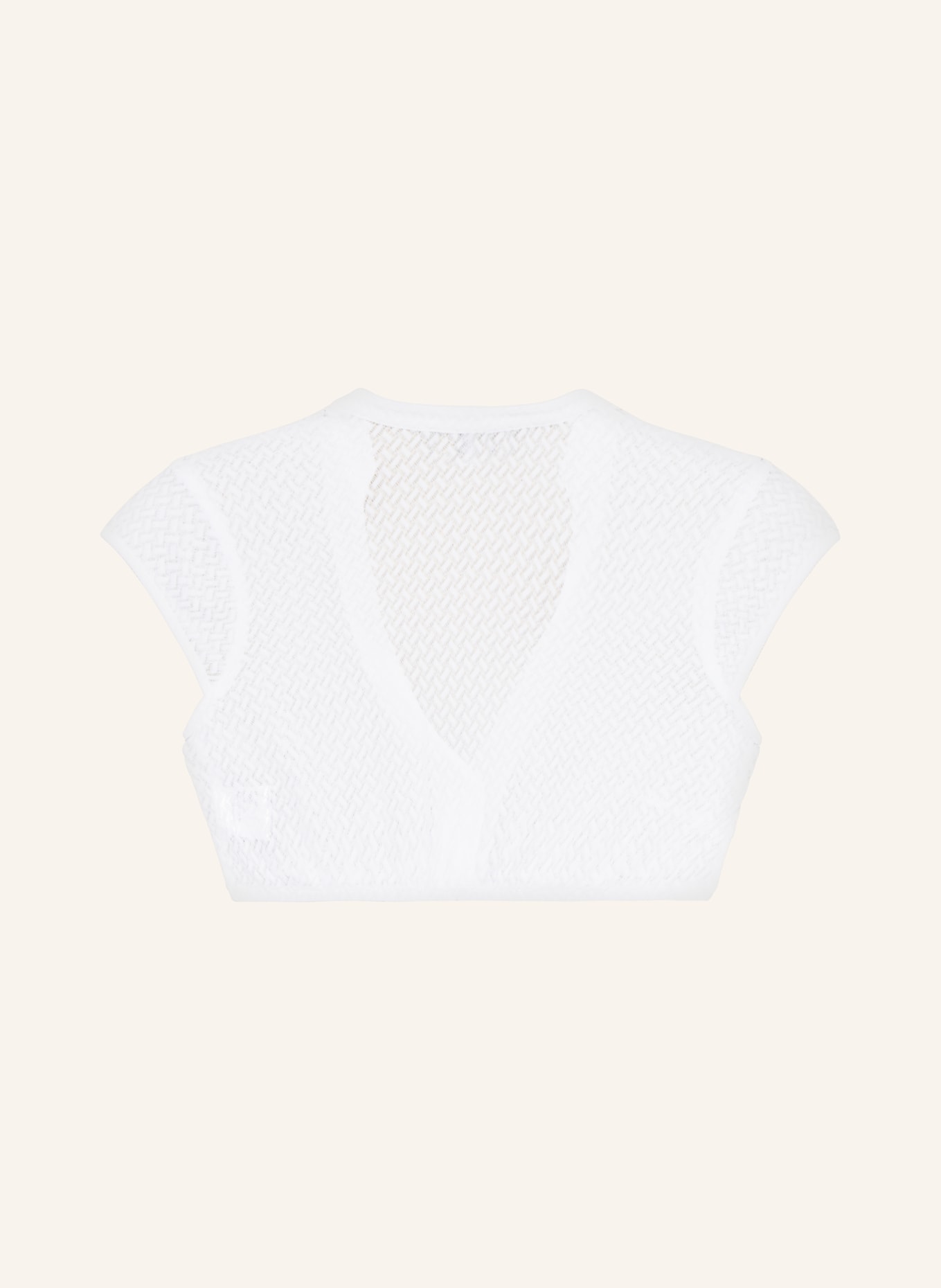 Heimatglück Tracht Dirndl blouse LISL made of lace: WHITE