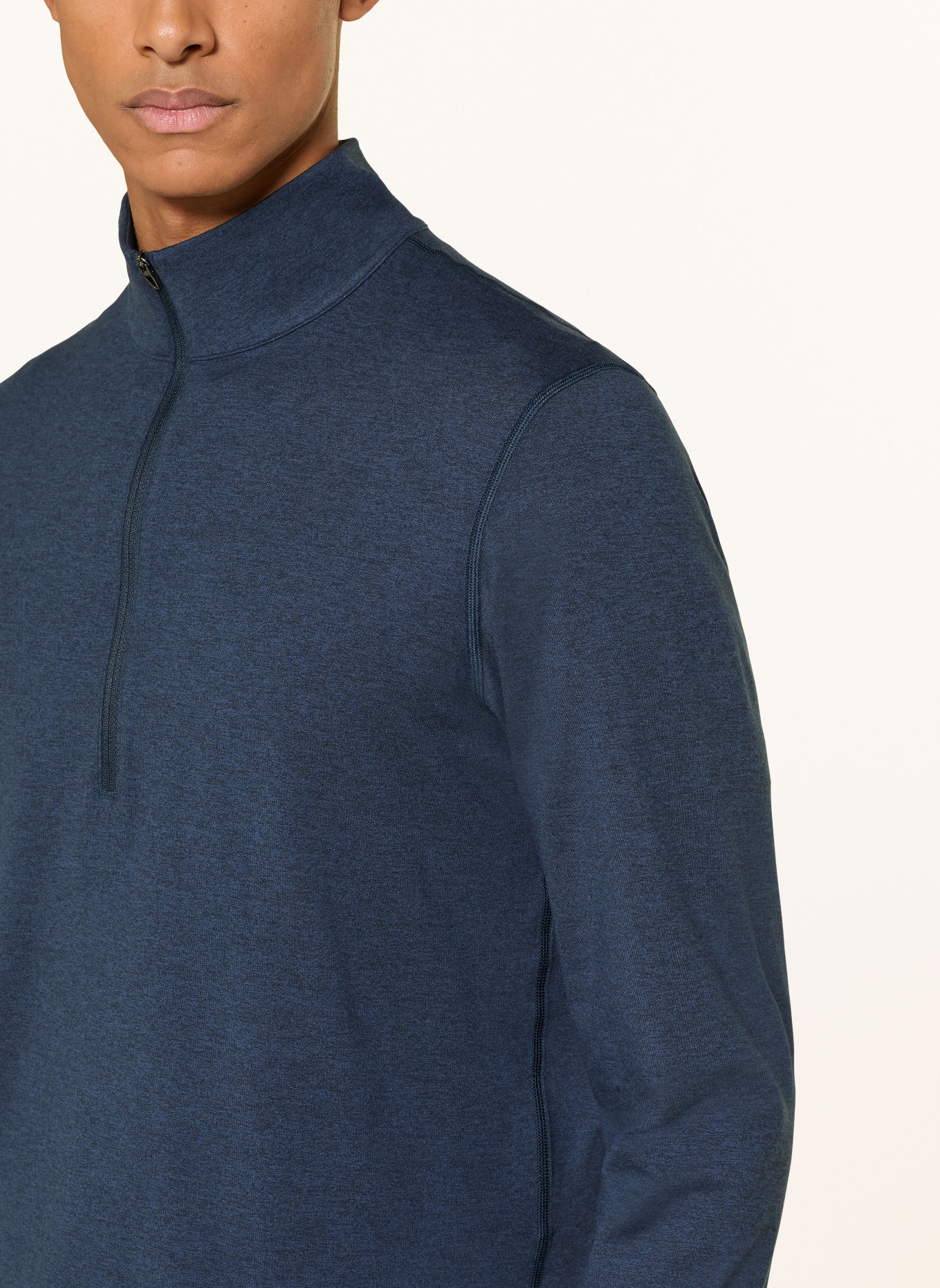 lululemon Jersey troyer SOFT JERSEY: DARK BLUE