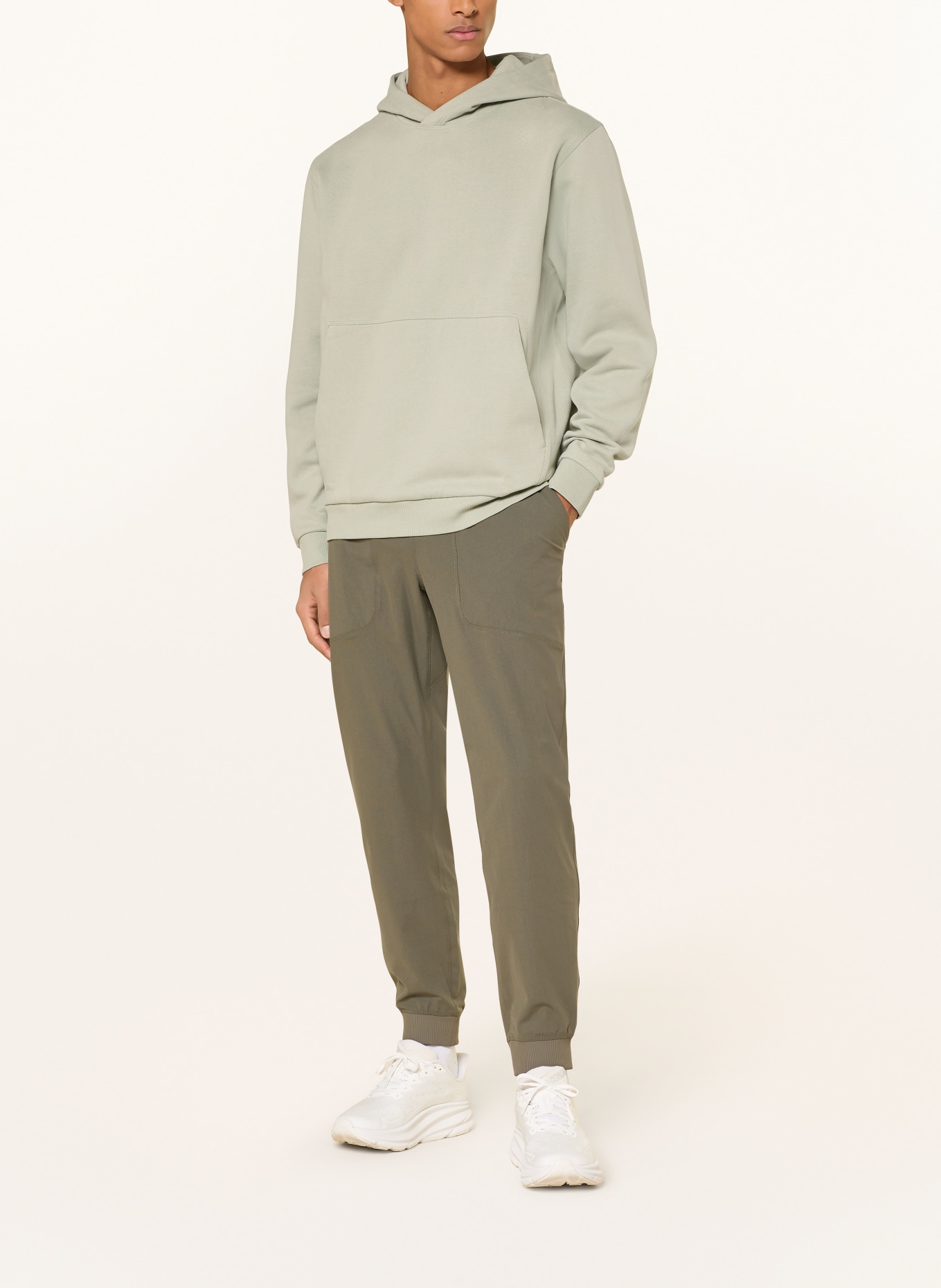 lululemon STEADY STATE hoodie: LIGHT GREEN