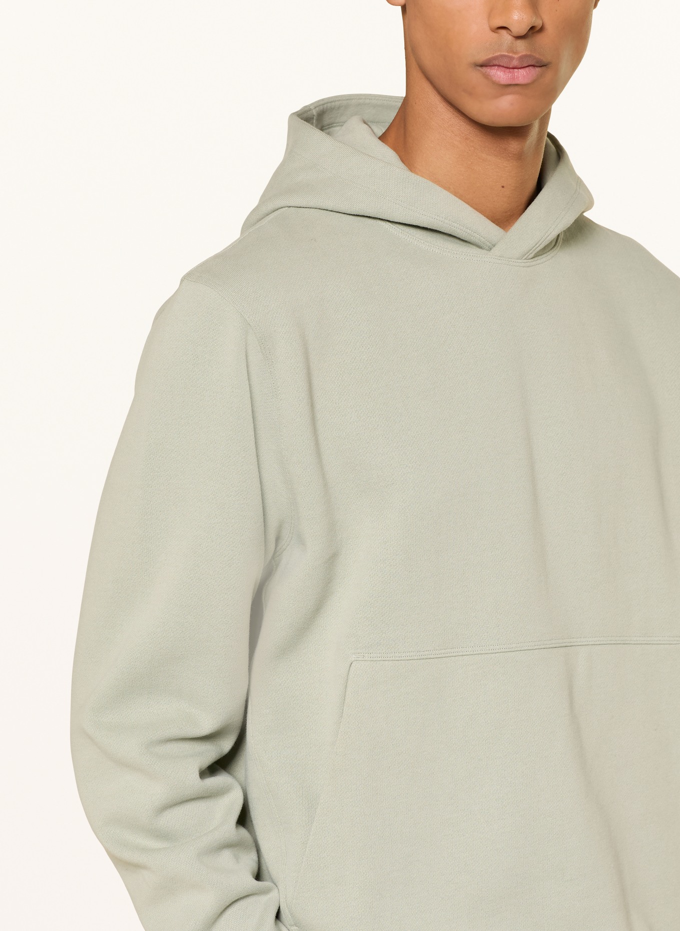 lululemon STEADY STATE hoodie: LIGHT GREEN