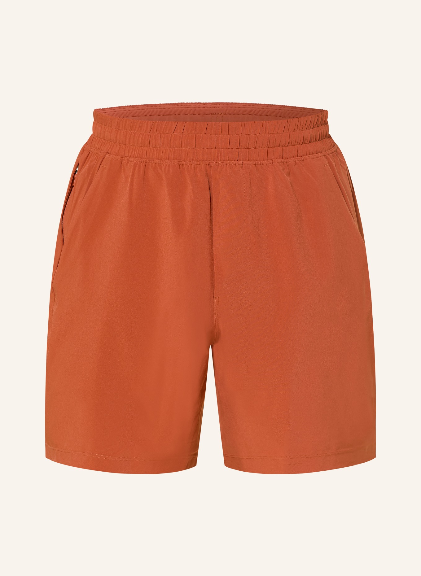 lululemon Trainingshorts PACE BREAKER LINERLESS SHORT 7IN: DUNKELORANGE