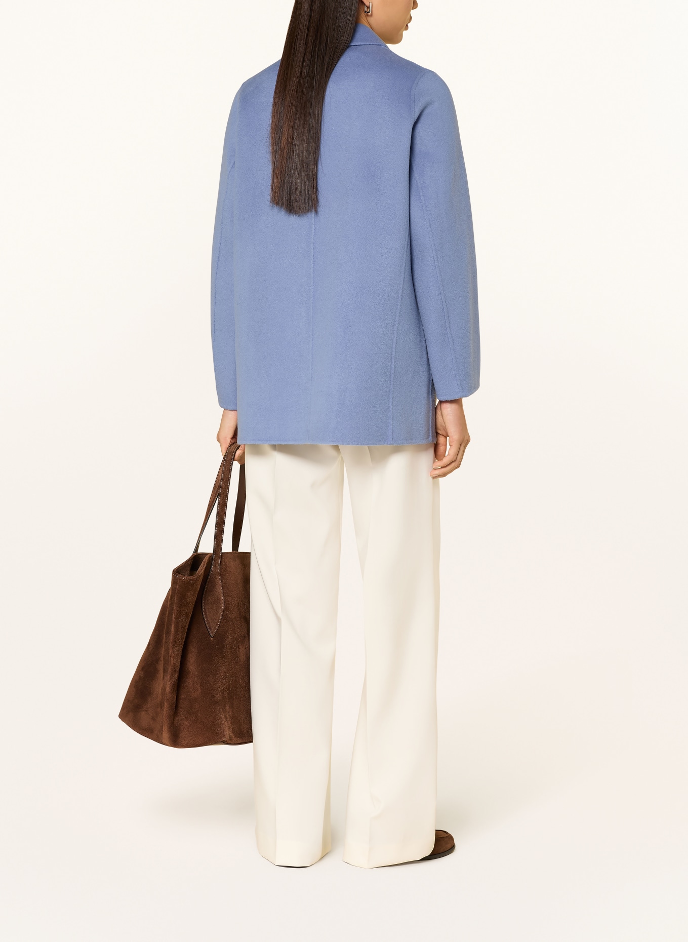 GANT Vlněný kabát: TMAVĚ MODRÁ