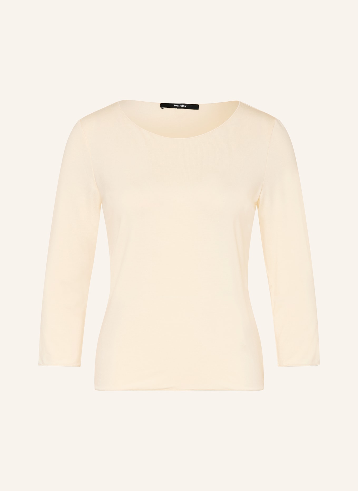 someday Shirt KIROSA mit 3/4-Arm: HELLGELB