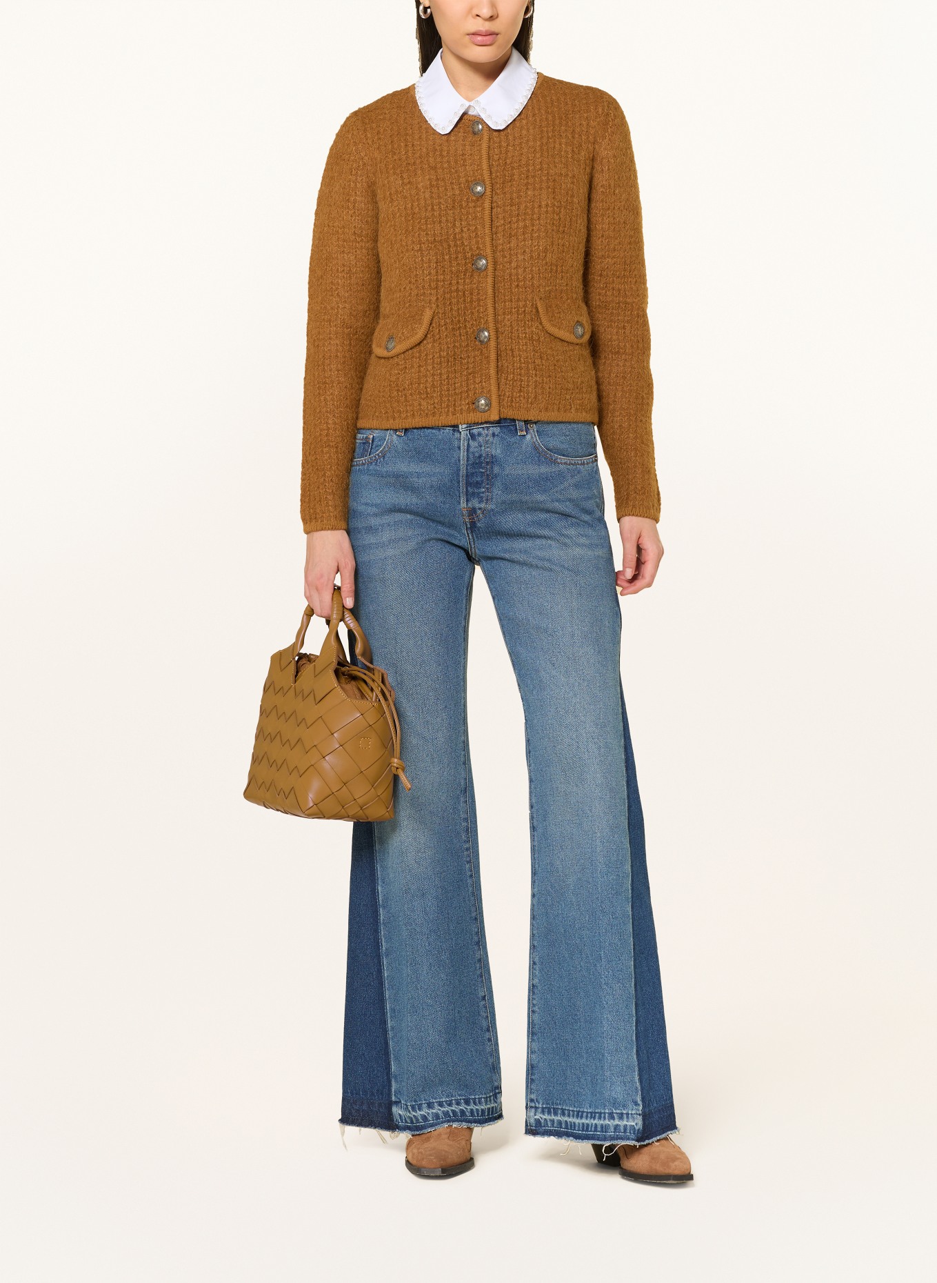 CALA JADE Handtas MISU MEDIUM: CAMEL