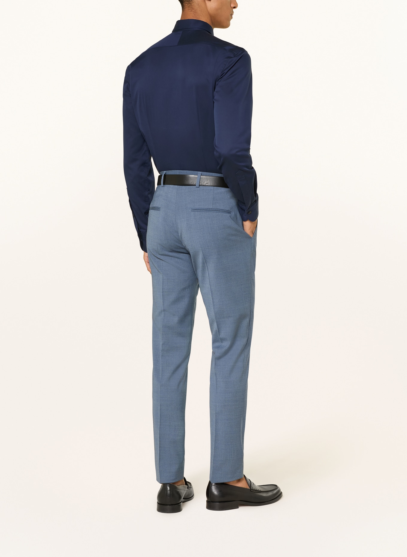 OLYMP SIGNATURE Hemd Casual tailored fit: DUNKELBLAU