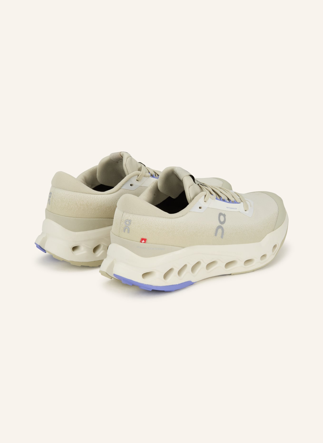 On Trail running shoes CLOUDSURFER TRAIL 2: LIGHT GREEN / GRAY