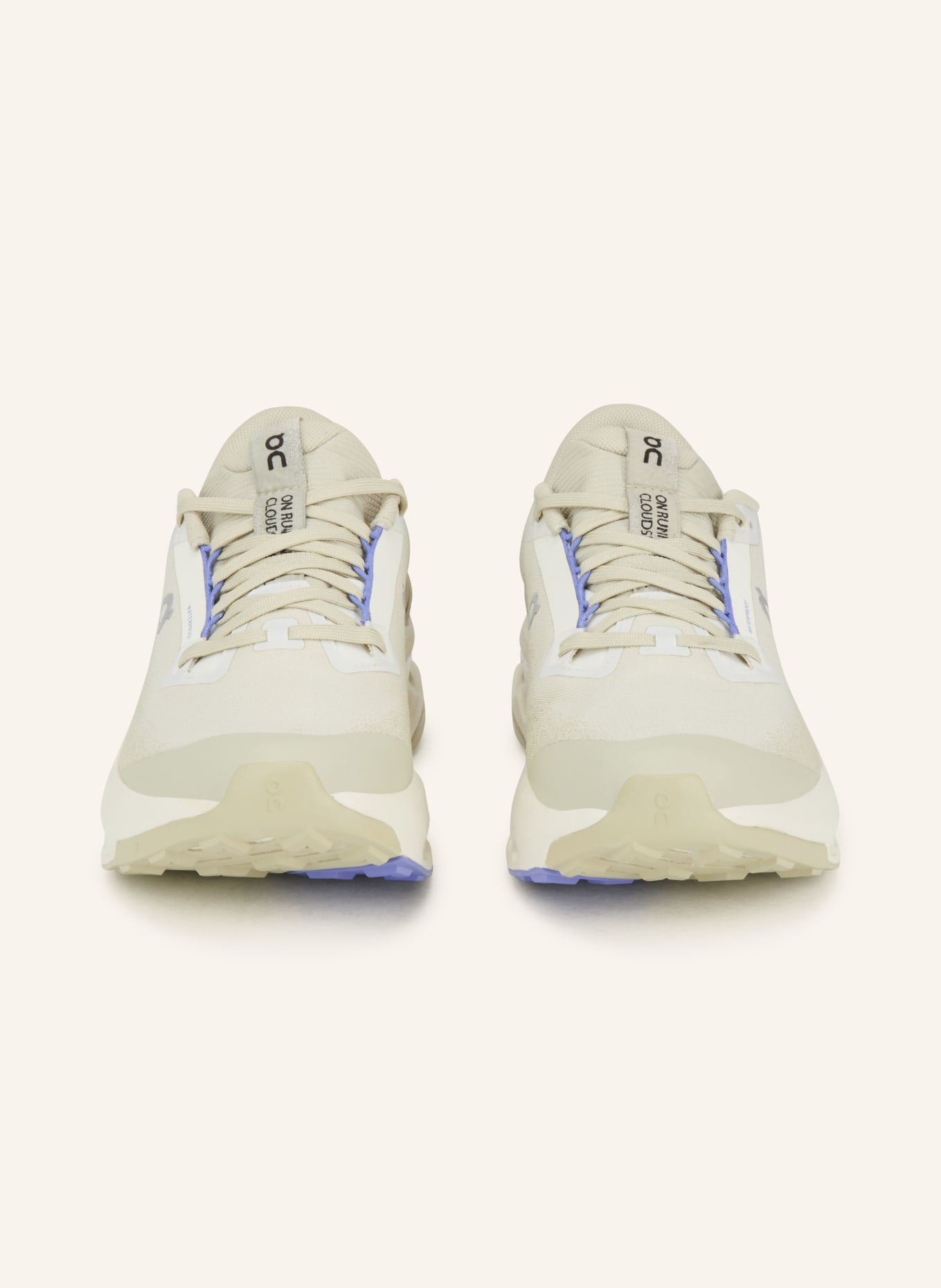 On Trail running shoes CLOUDSURFER TRAIL 2: LIGHT GREEN / GRAY