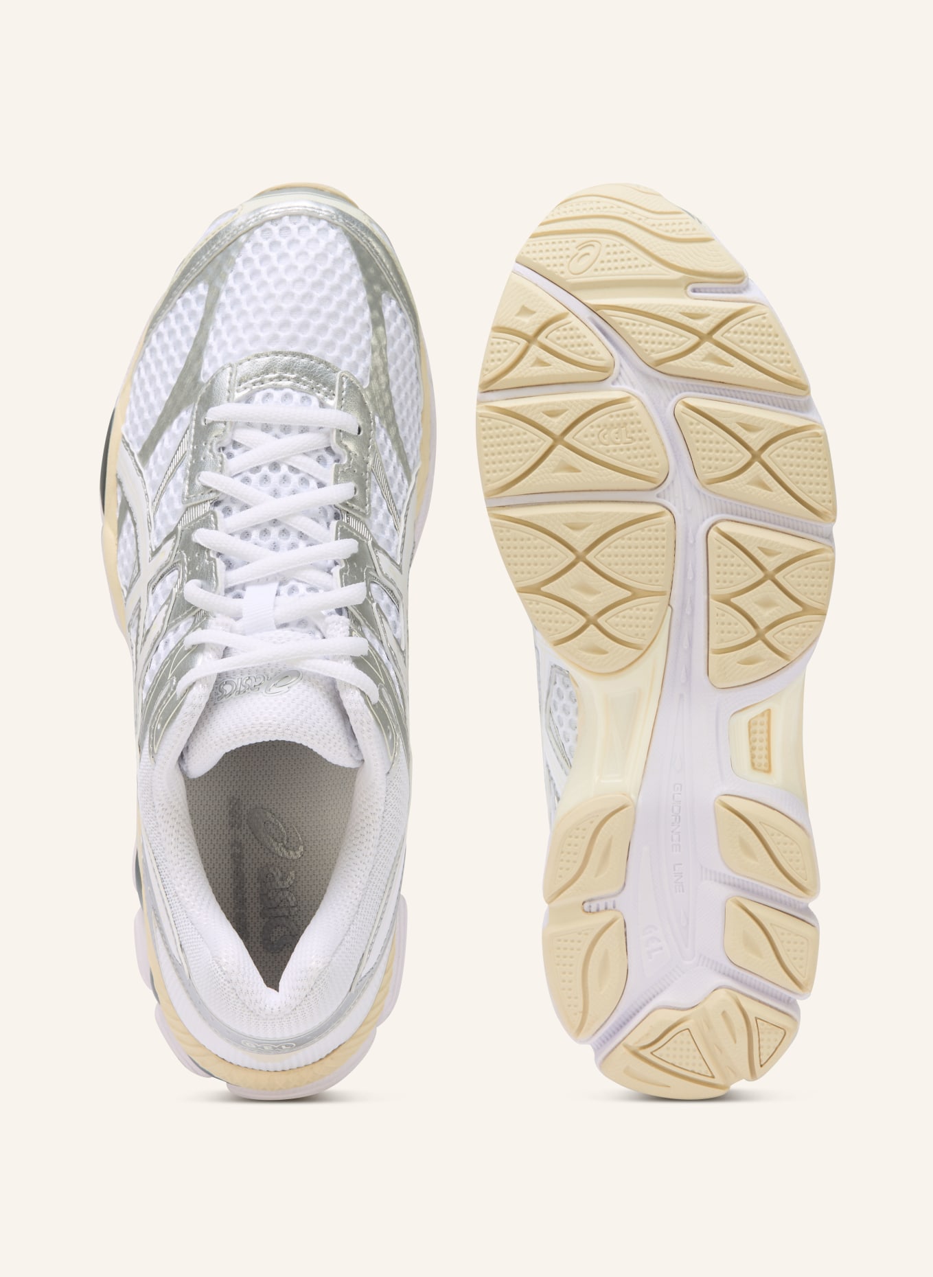 ASICS GEL-CUMULUS 16 sneaker: WHITE / SILVER