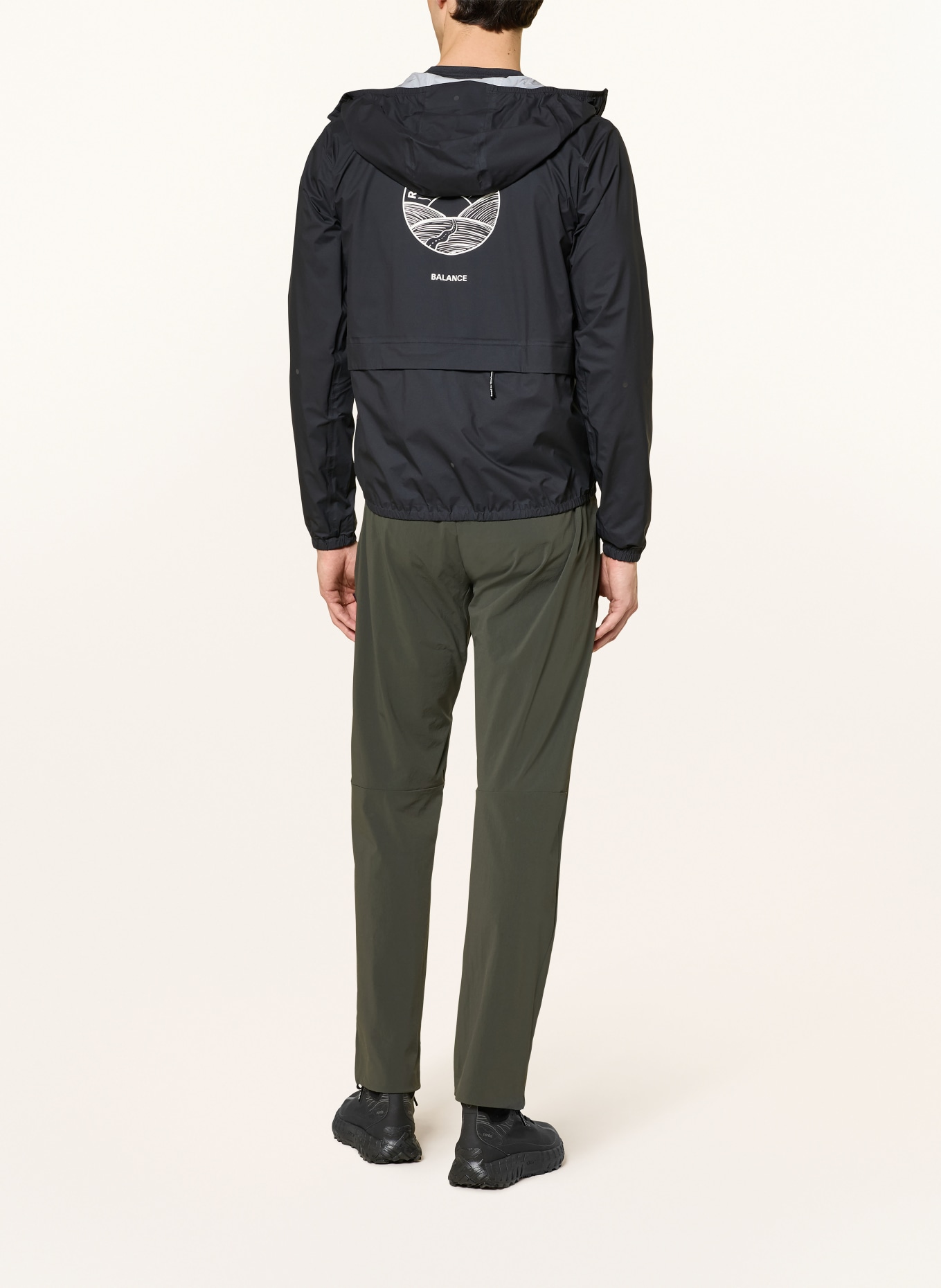 PAS NORMAL STUDIOS BALANCE running pants: OLIVE