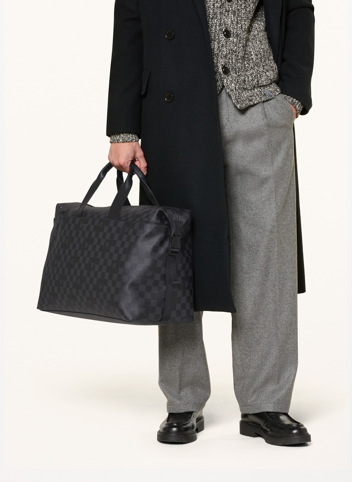 JOOP! Weekender CORTINA PIAZZA MAIK: BLACK / DARK GRAY