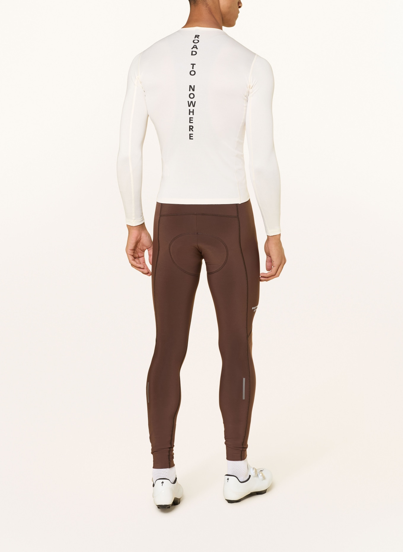 PAS NORMAL STUDIOS Koszulka z długim rękawem MID LONG SLEEVE BASELAYER: KREMOWY