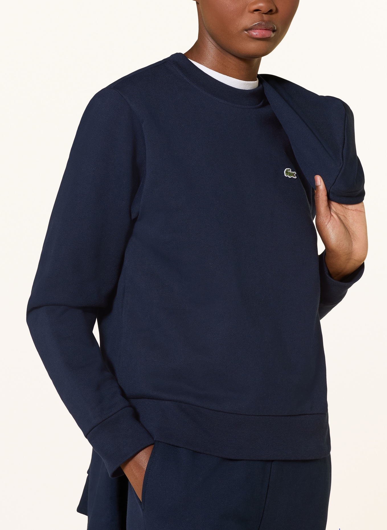 LACOSTE Sweatshirt: DUNKELBLAU