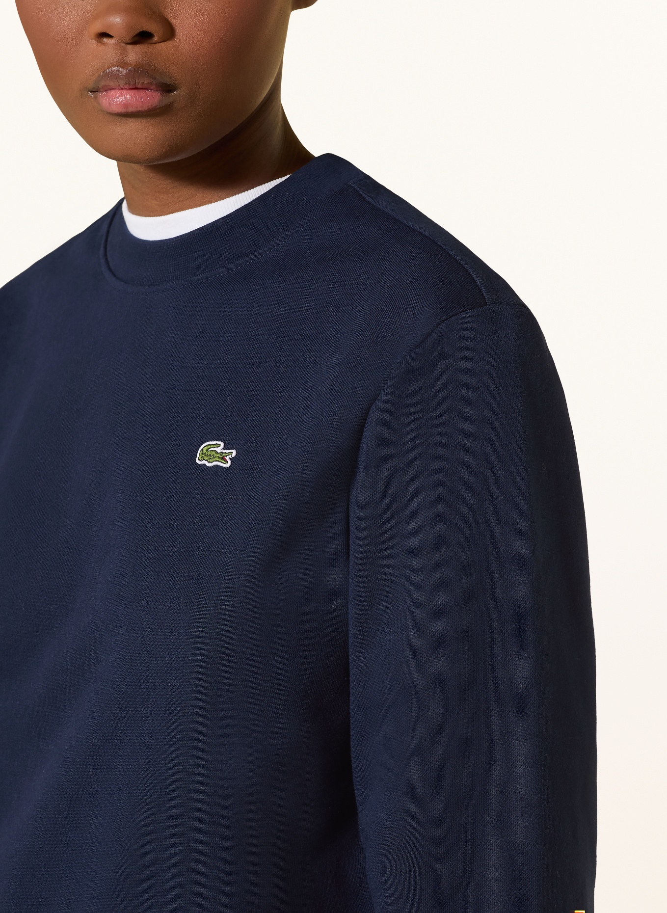 LACOSTE Sweatshirt: DUNKELBLAU