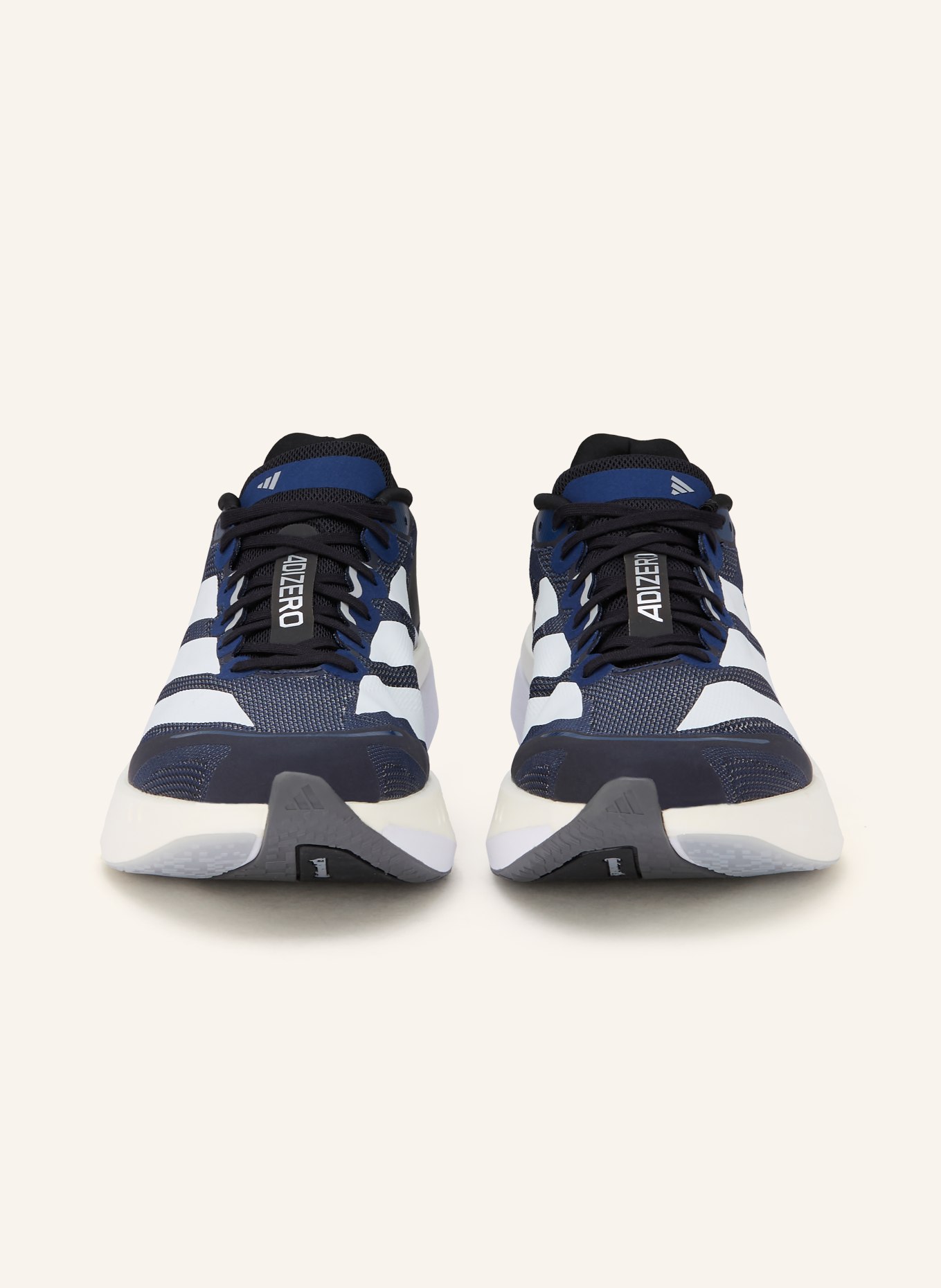 adidas Laufschuhe ADIZERO BOSTON 13: DUNKELBLAU / WEISS / SCHWARZ