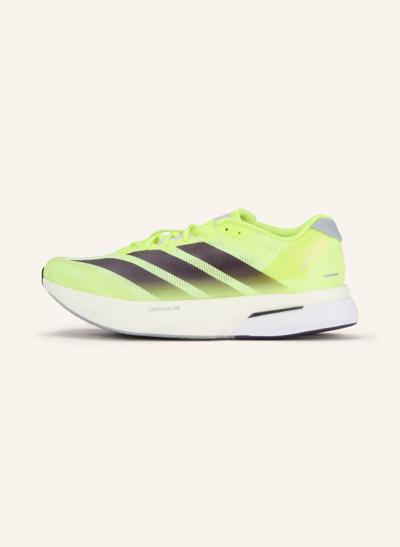 adidas Buty do biegania ADIZERO BOSTON 13: JASKRAWY ŻÓŁTY / CZARNY