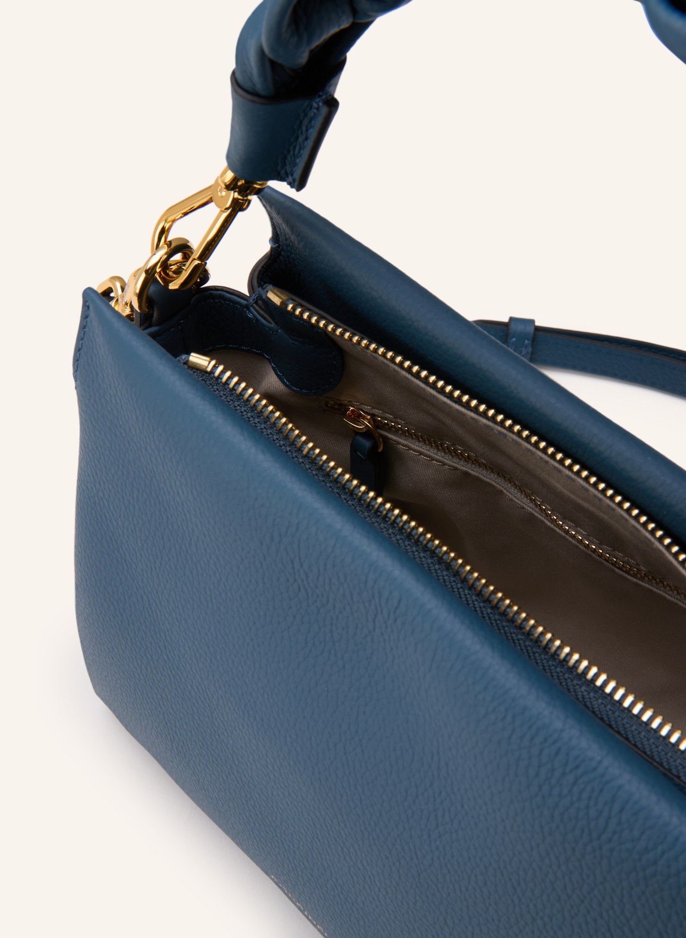 COCCINELLE Handbag: BLUE / GOLD