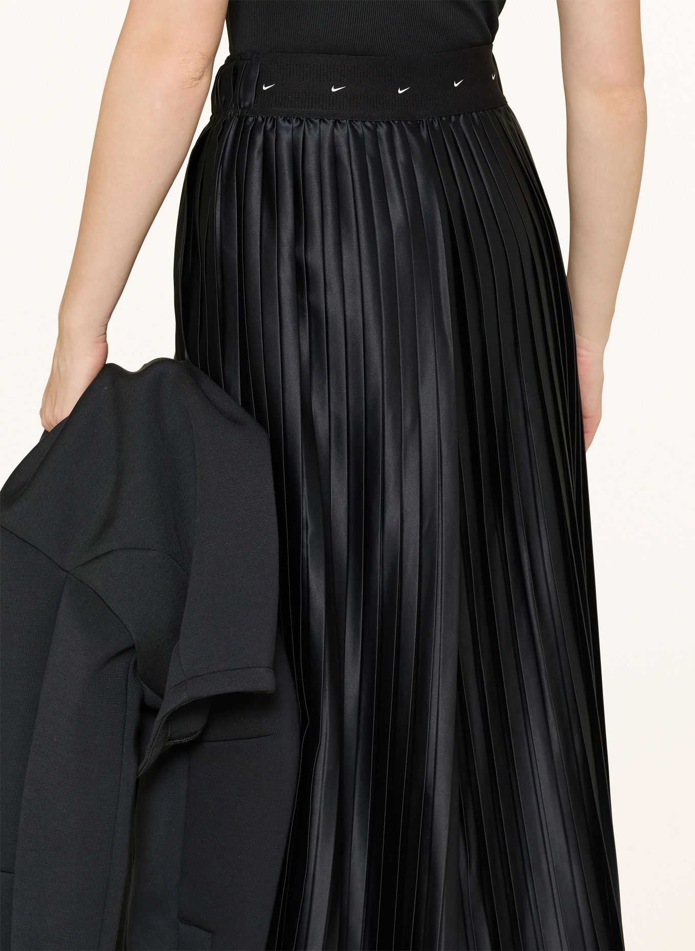 Nike Pleated pants SPORTSWEAR: BLACK / WHITE