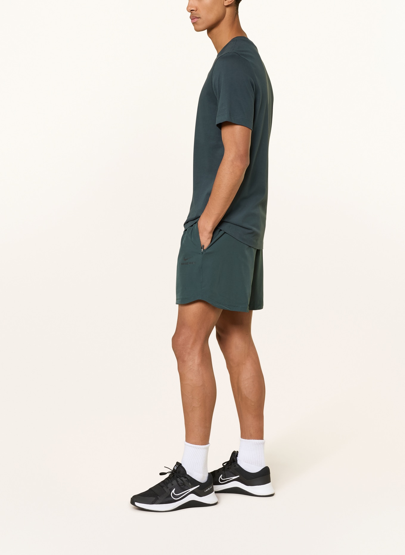 Nike Trainingsshorts PRO DRI-FIT: DUNKELGRÜN