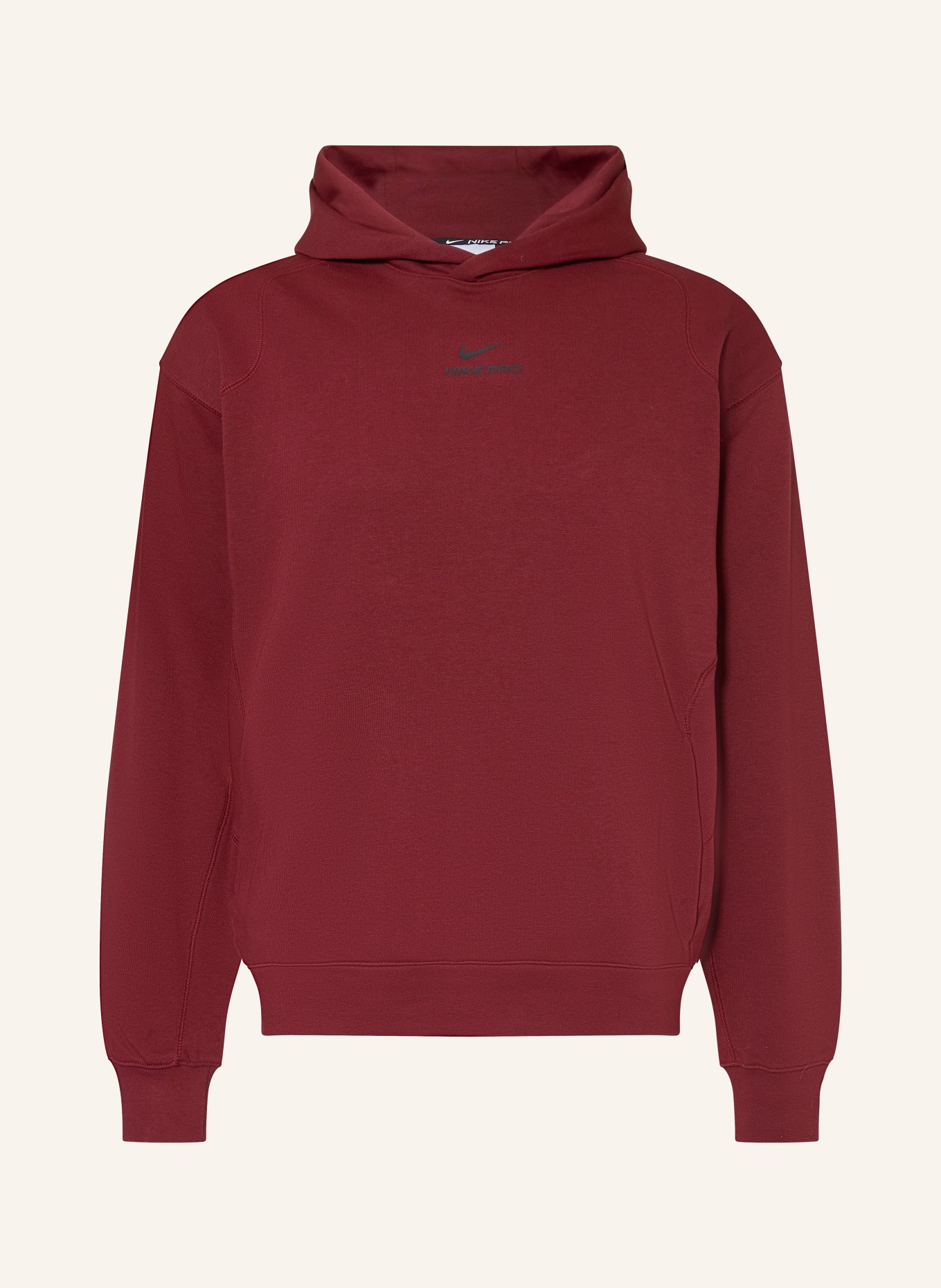 Nike Hoodie PRO: DUNKELROT
