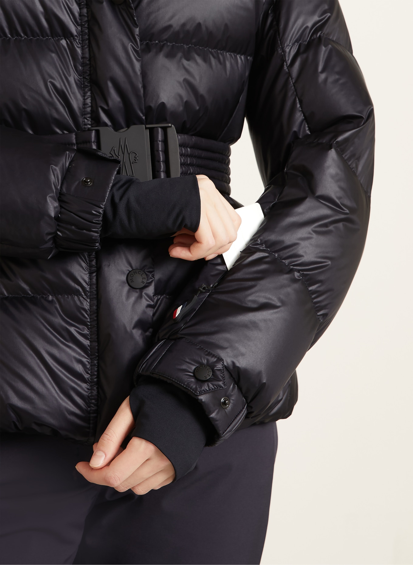 MONCLER GRENOBLE Veste de ski BATAILLOUSE: NOIR