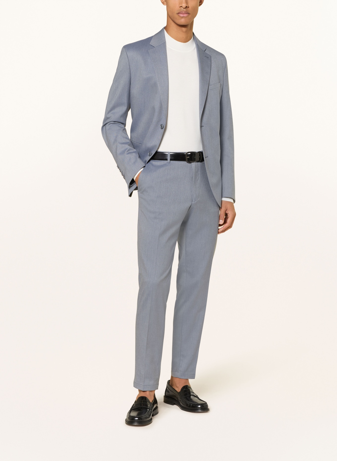 DRYKORN Spodnie garniturowe AJEND regular fit: 3508 blau