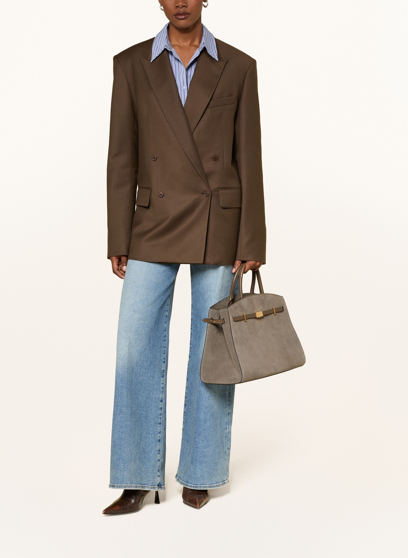 DEMELLIER Torebka THE HUDSON: OLIWKOWY