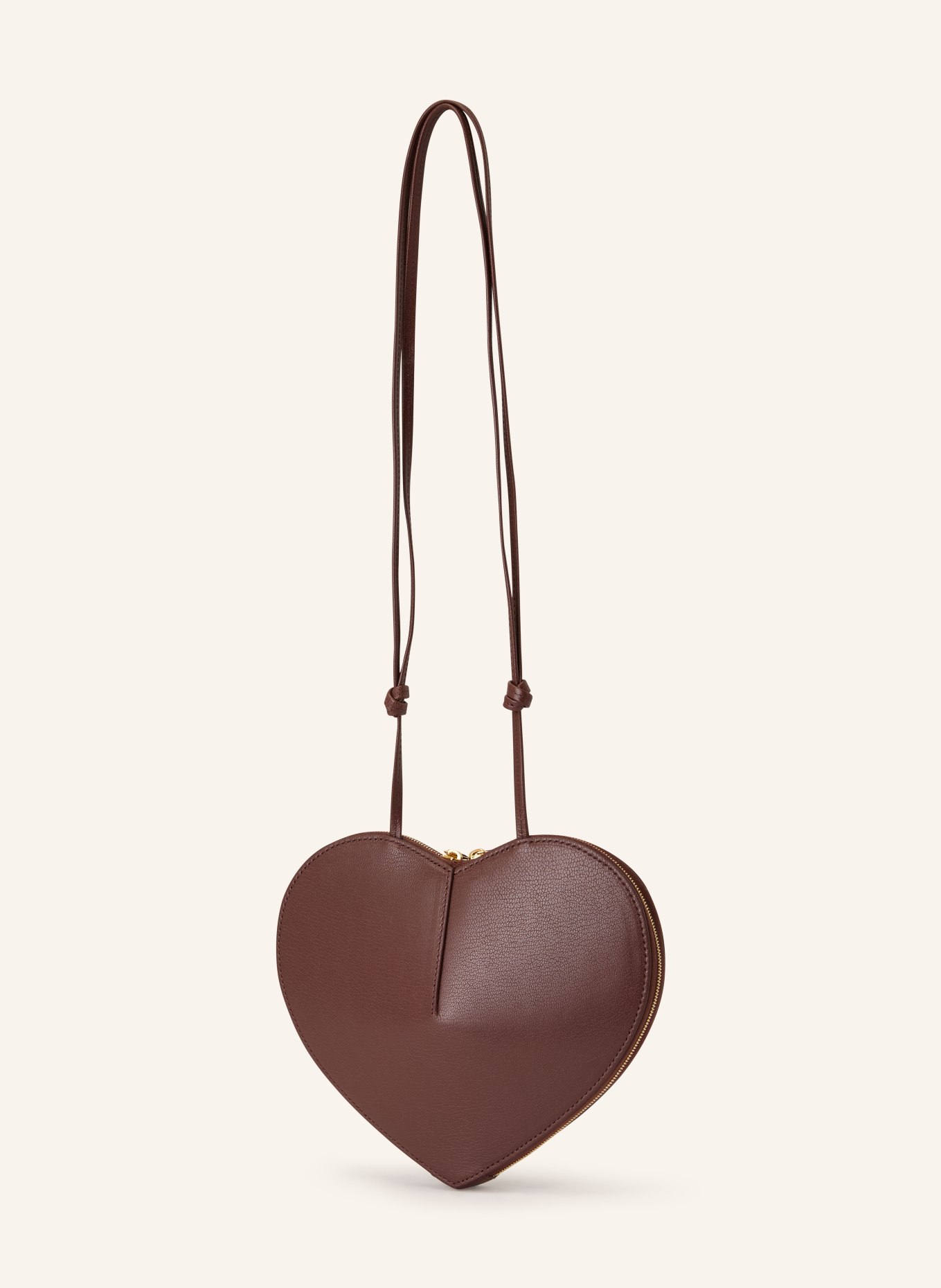 ALAÏA Torba na ramię LE COEUR: CIEMNOBRĄZOWY