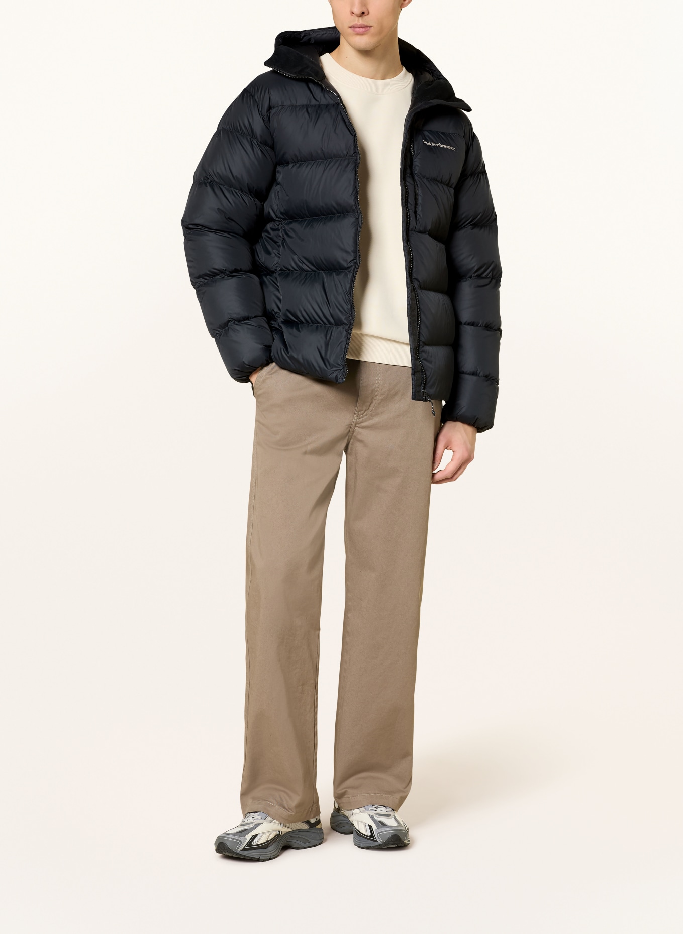 Peak Performance FROST down jacket: BLACK