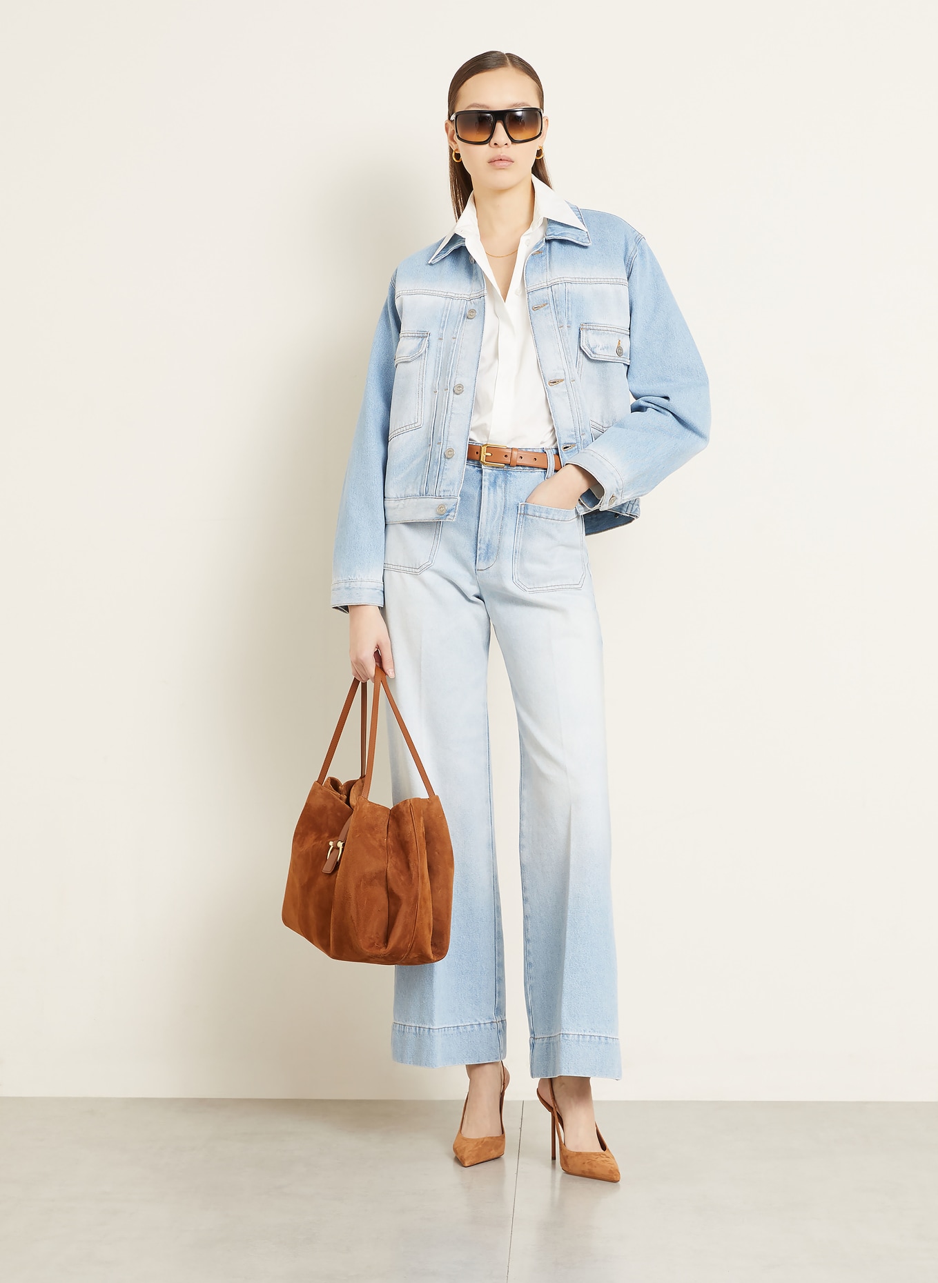 FERRAGAMO Shopper: COGNAC / GOLD