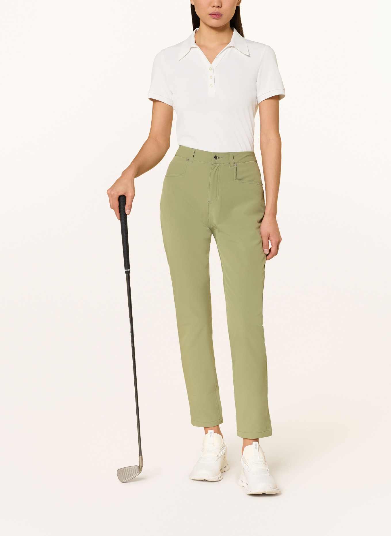 RÖHNISCH CHIE golf pants: LIGHT GREEN