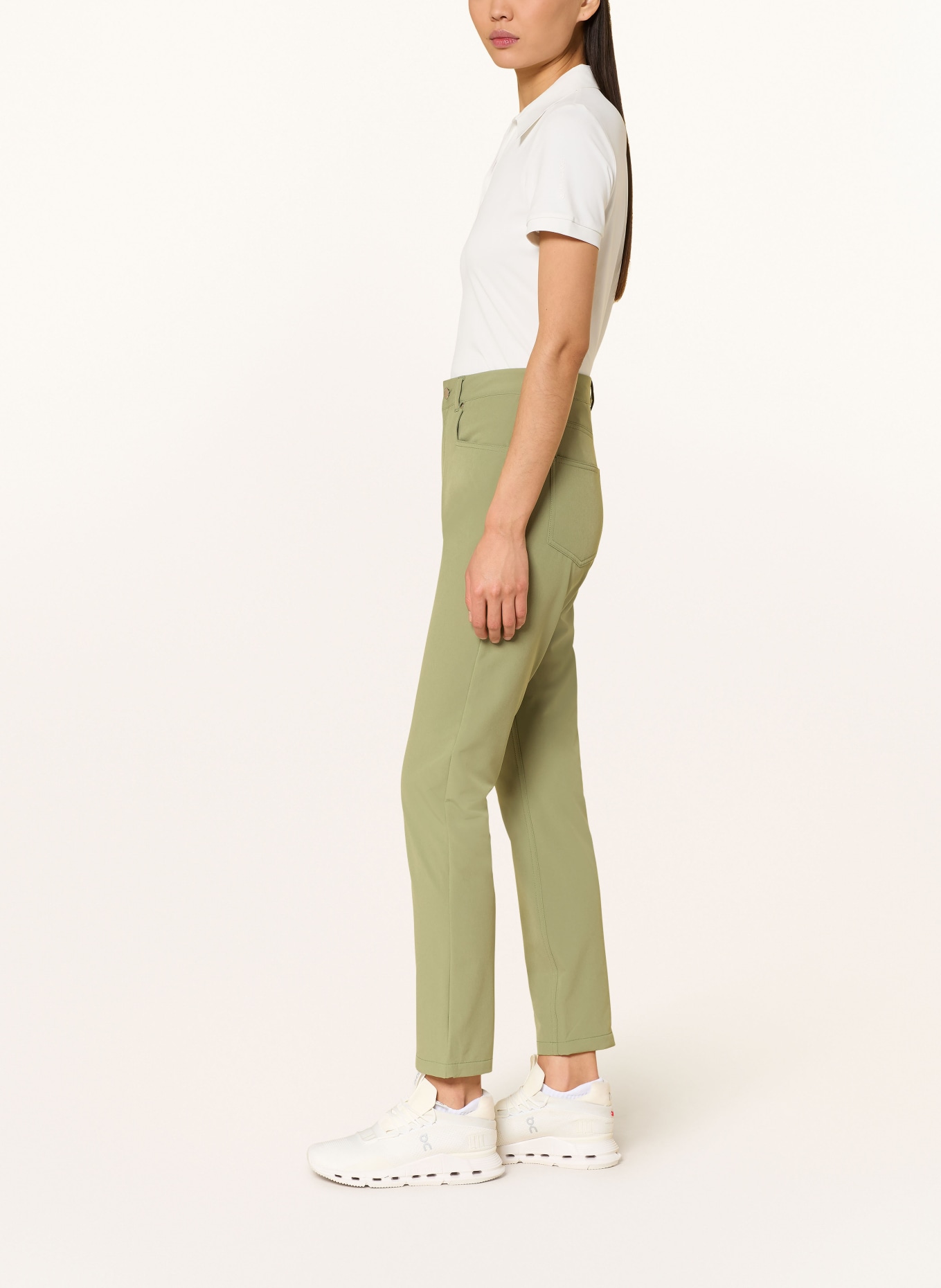 RÖHNISCH CHIE golf pants: LIGHT GREEN